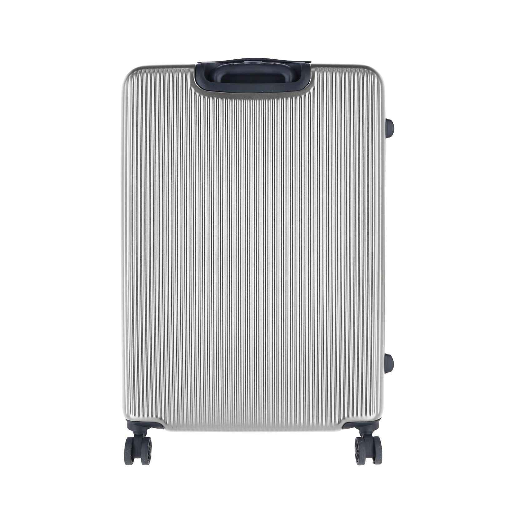 Crossing Wanderer Polycarbonate Expandable 20" Carry On Luggage Spinner - Silver