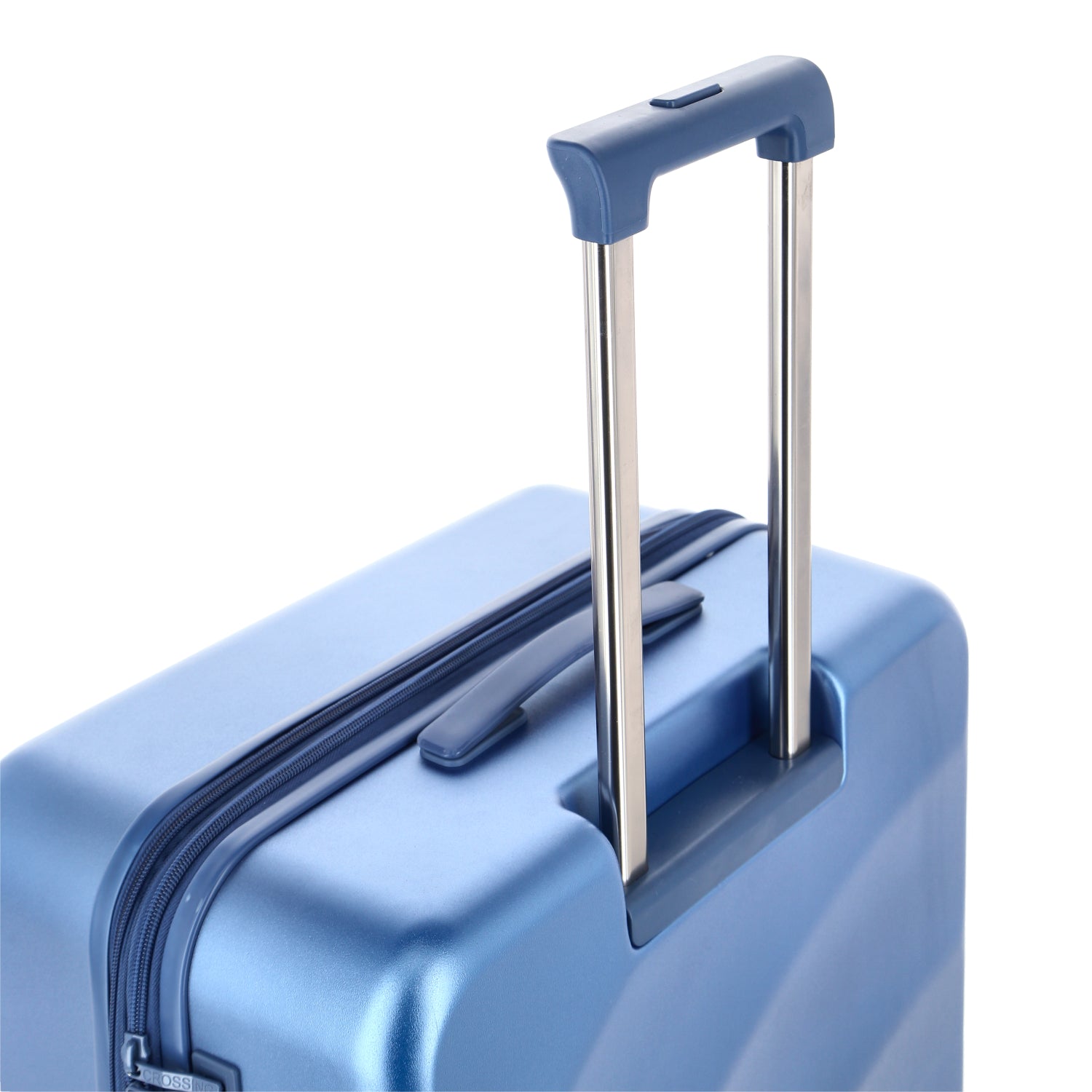 Crossing Miles Polycarbonate Expandable 20" Carry On Luggage Spinner - Gunmetal