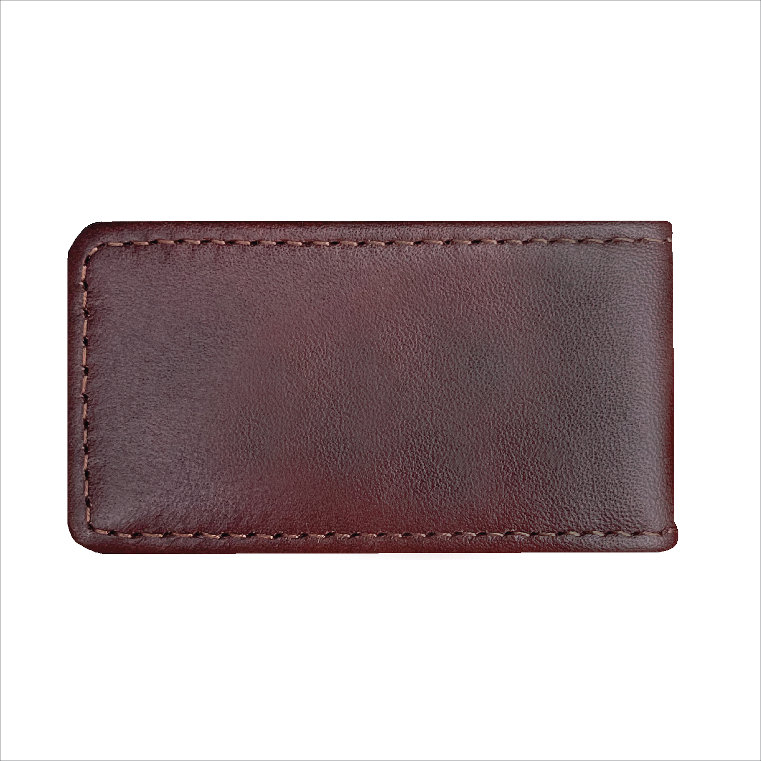 Crossing Antique Leather Money Clip - Timber - Cafe