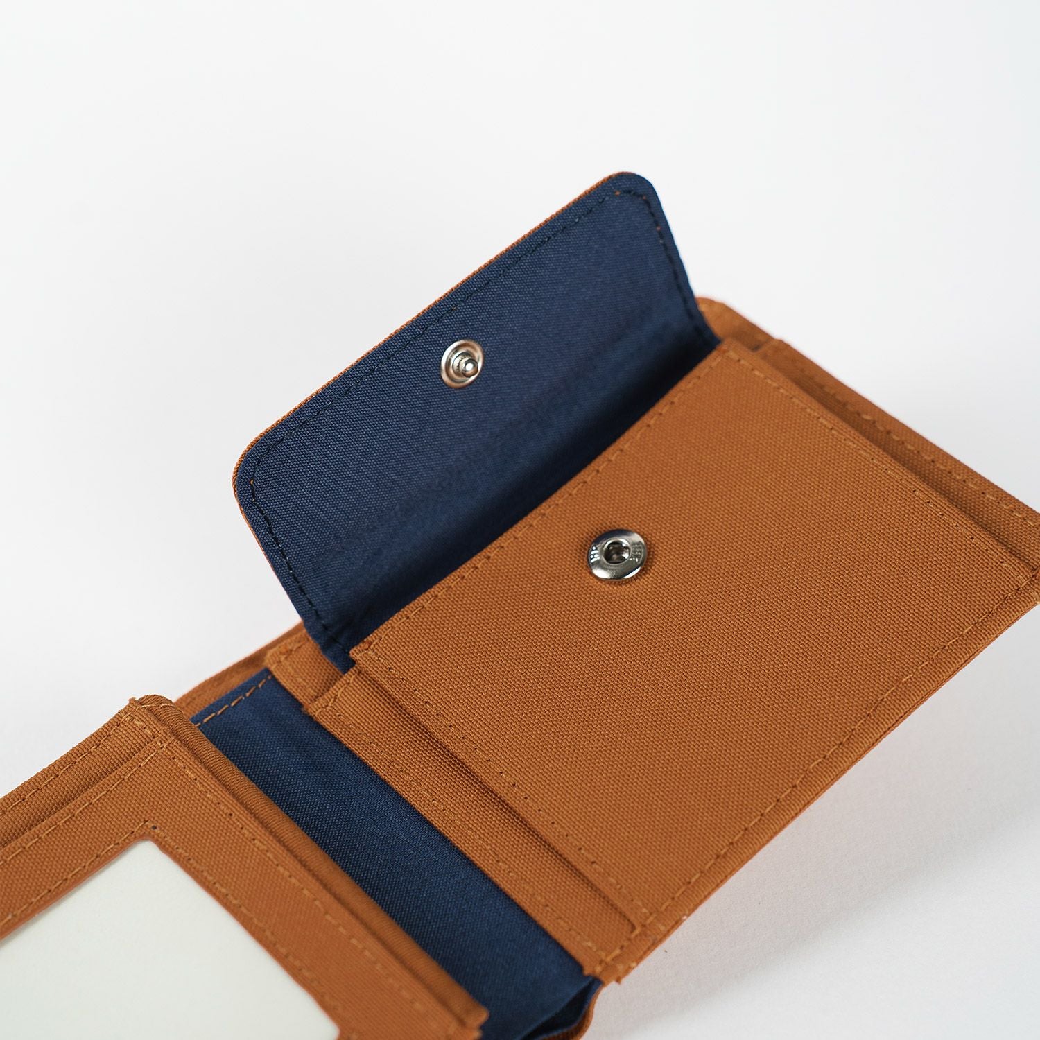 Crossing Bifold Wallet with Coin Pocket & Card Flap RFID - Copper