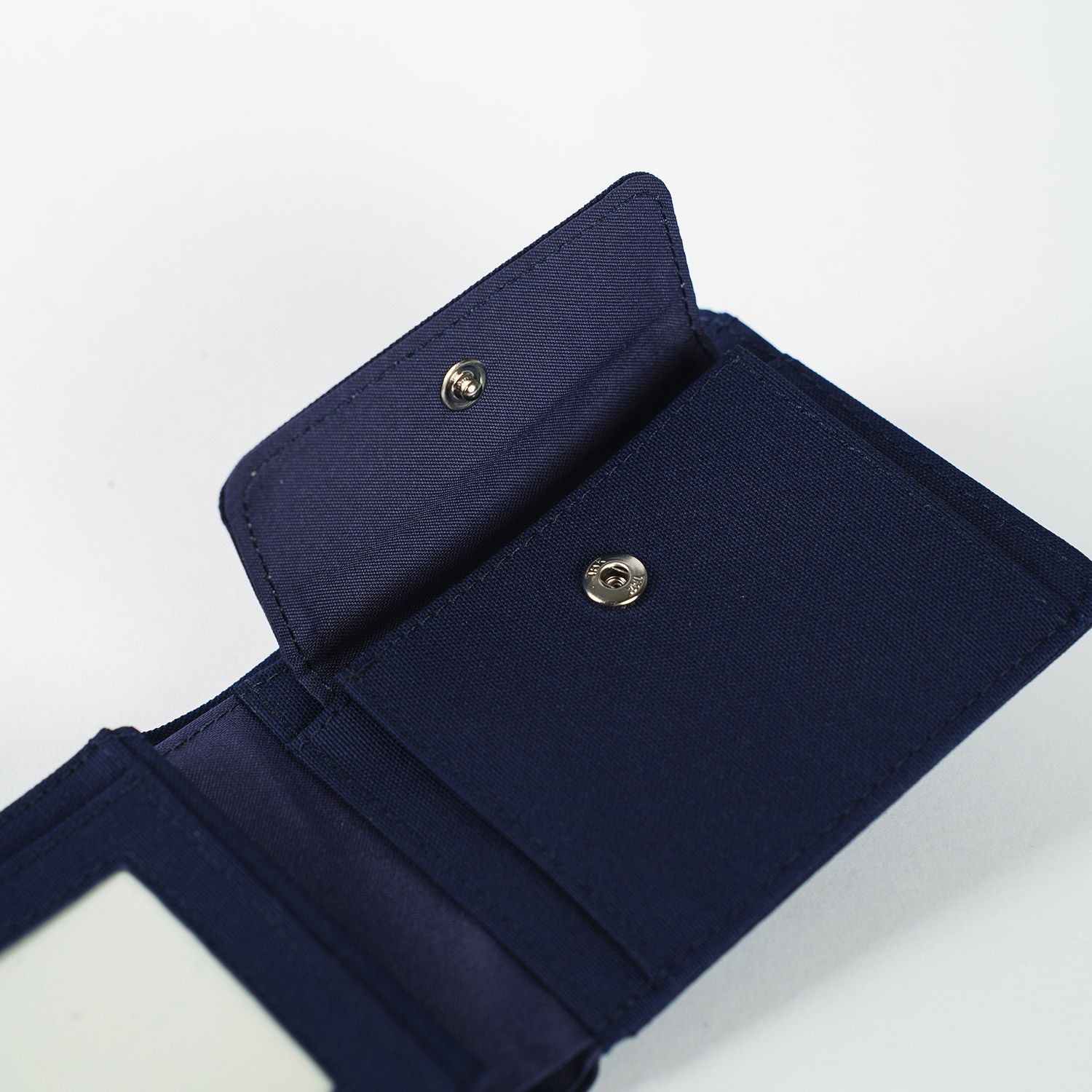 Crossing Bifold Wallet with Coin Pocket & Card Flap RFID - Navy