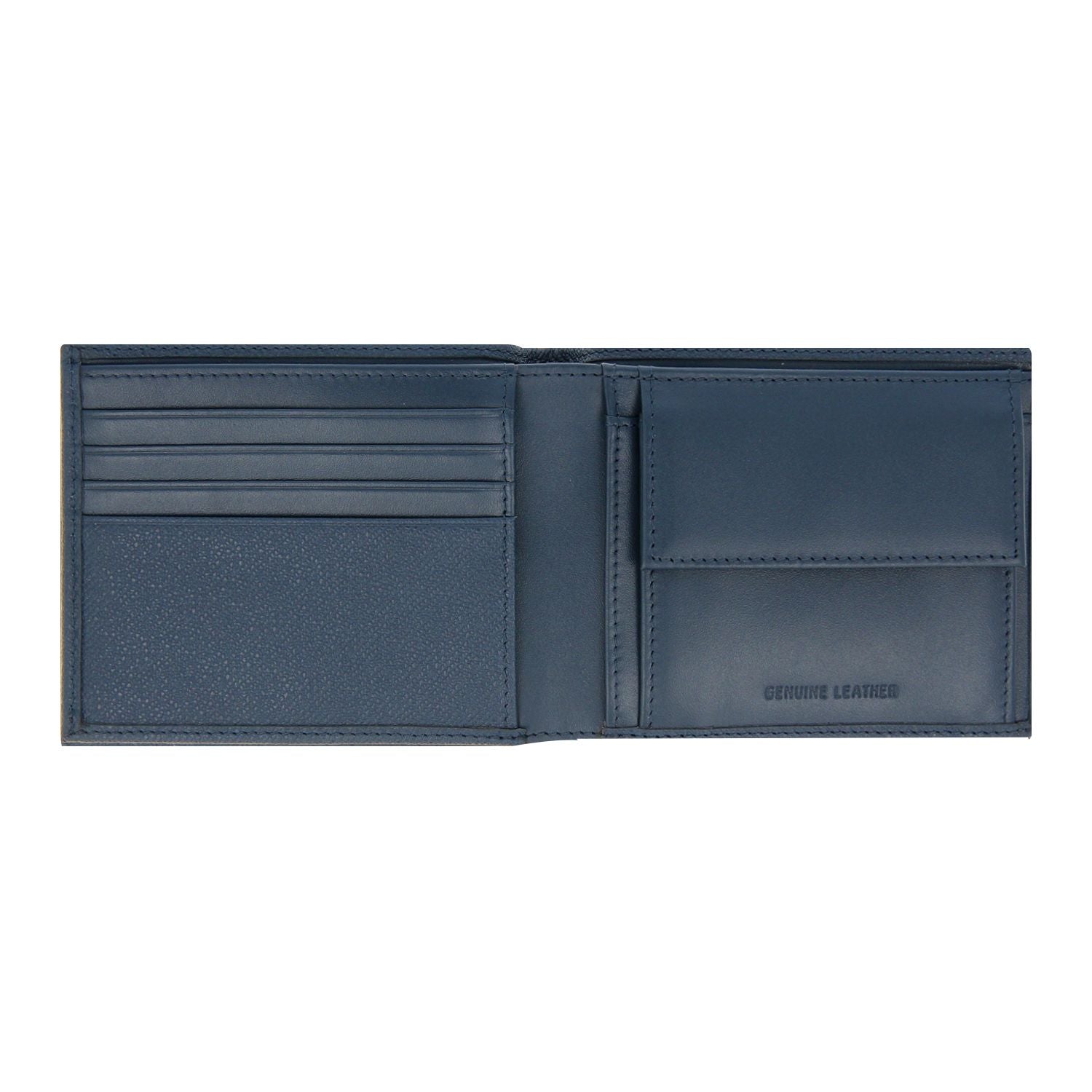 Crossing Elite Bi-fold Leather Wallet [12 Card Slots] RFID - Jeans
