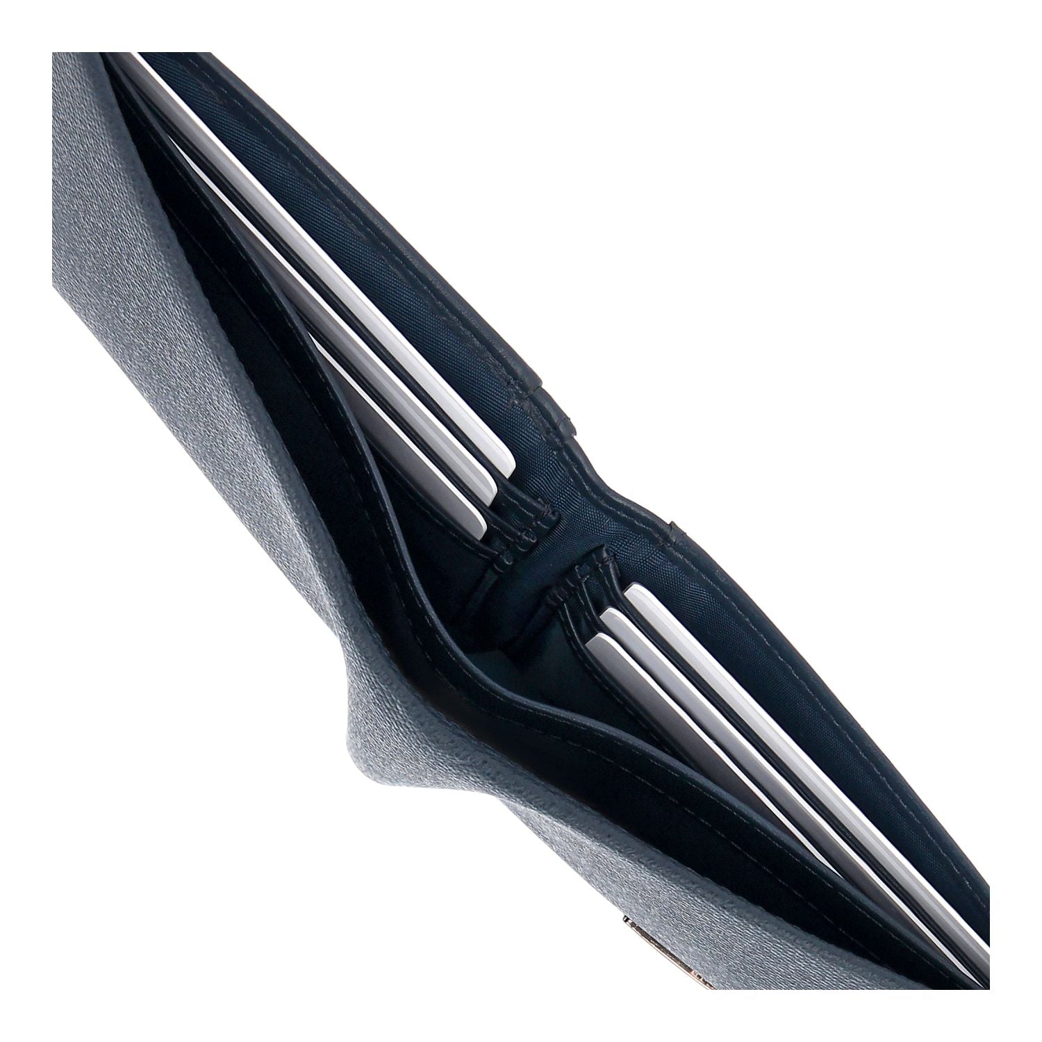 Crossing Elite Bi-fold Leather Wallet [12 Card Slots] RFID - Jeans