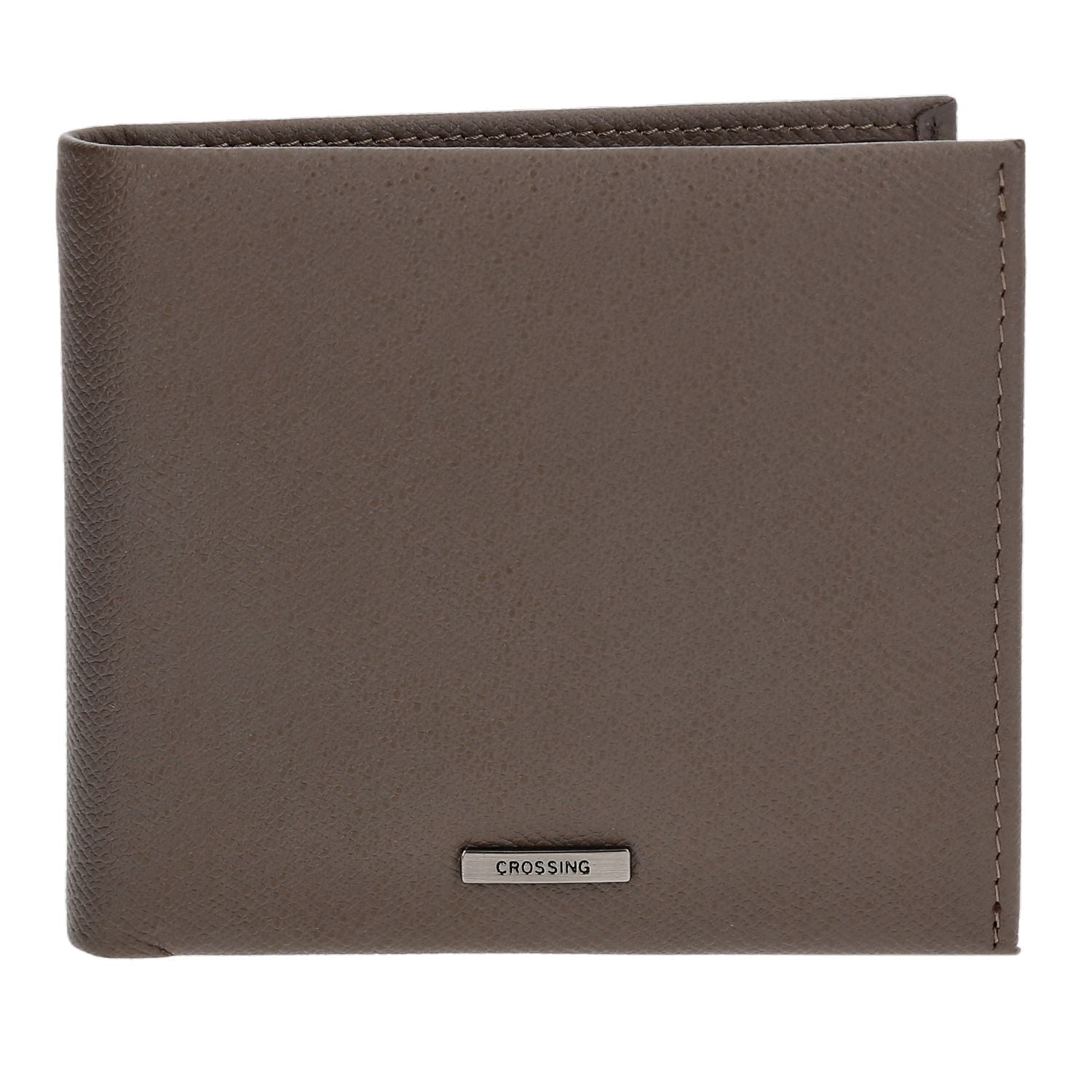 Crossing Elite Bi-fold Leather Wallet [18 Card Slots] RFID - Dark Khaki