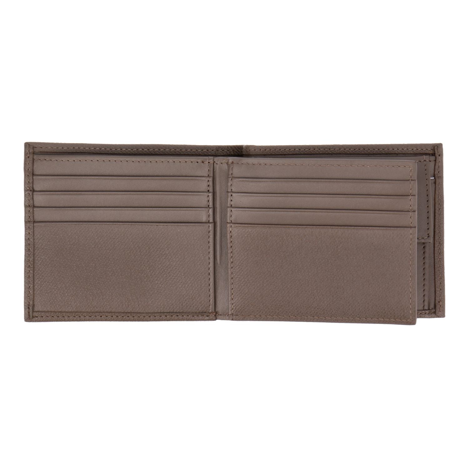 Crossing Elite Bi-fold Leather Wallet With Flap And Coin Pouch RFID - Dark Khaki