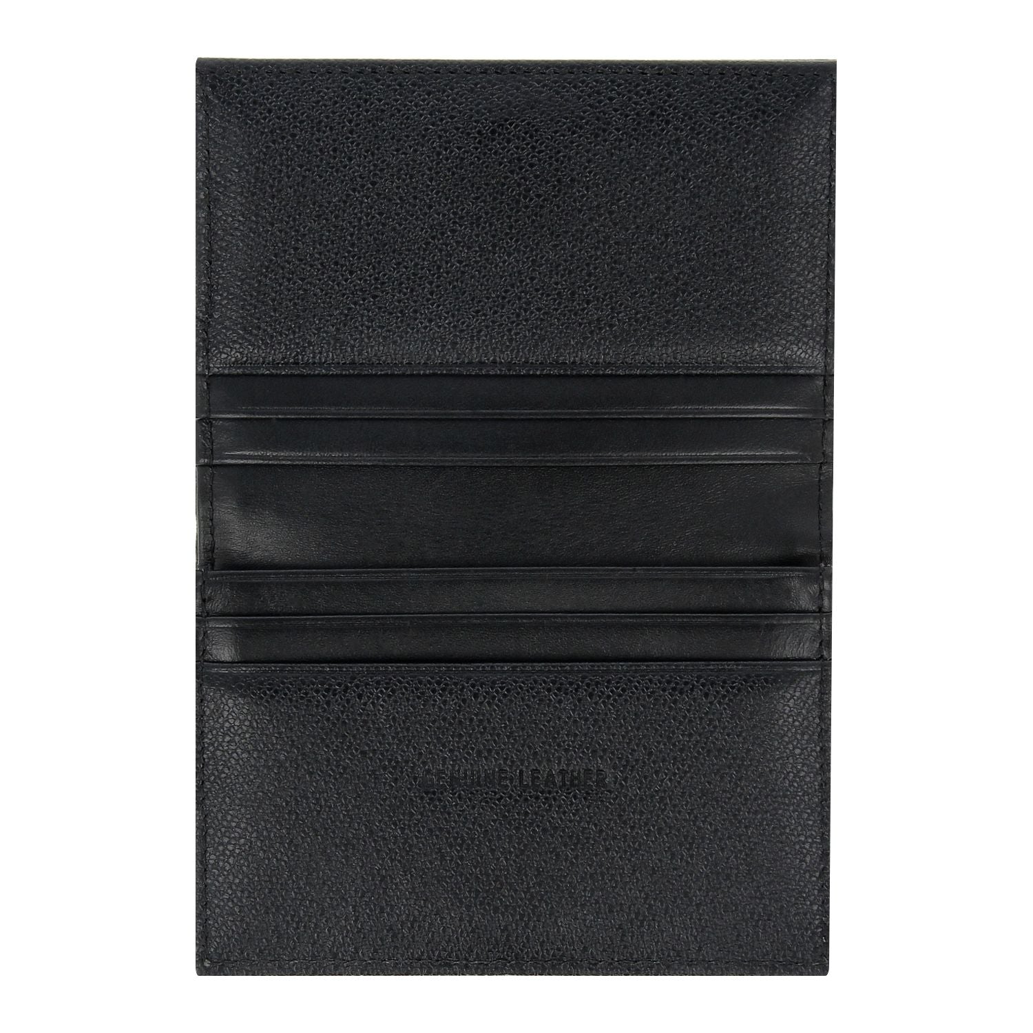 Crossing Elite Leather Leather Card Case With Magnet Closure RFID - Black