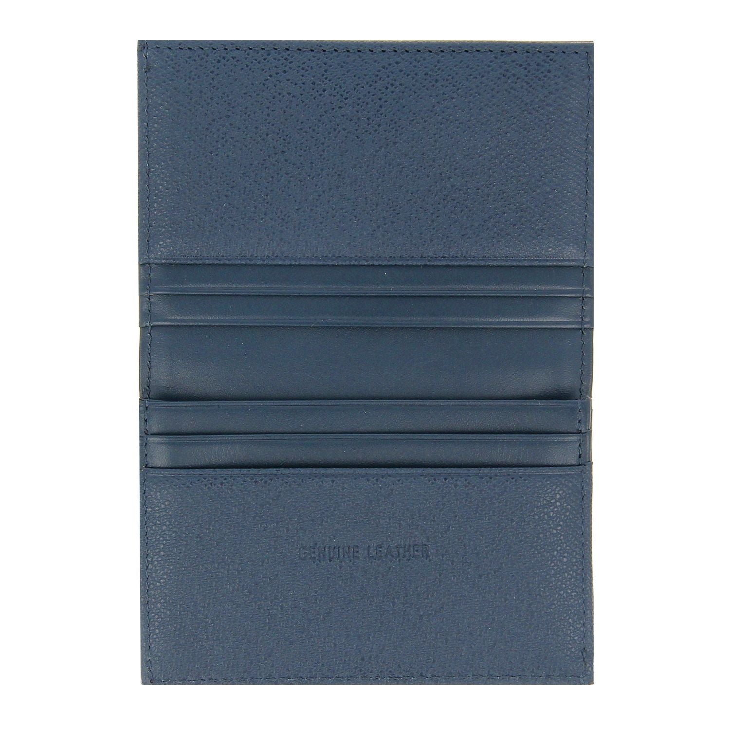 Crossing Elite Leather Leather Card Case With Magnet Closure RFID - Jeans