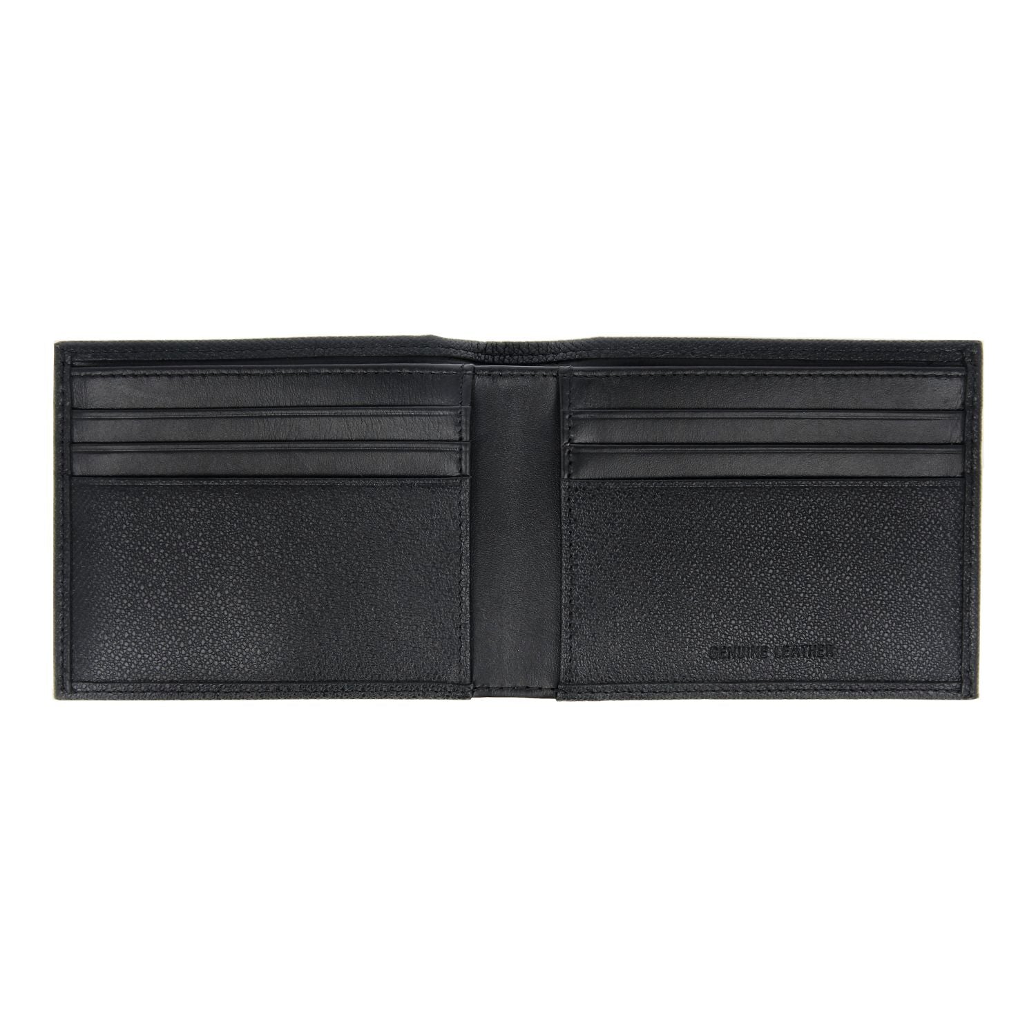 Crossing Elite Slim Leather Wallet [8 Card Slots] RFID - Black