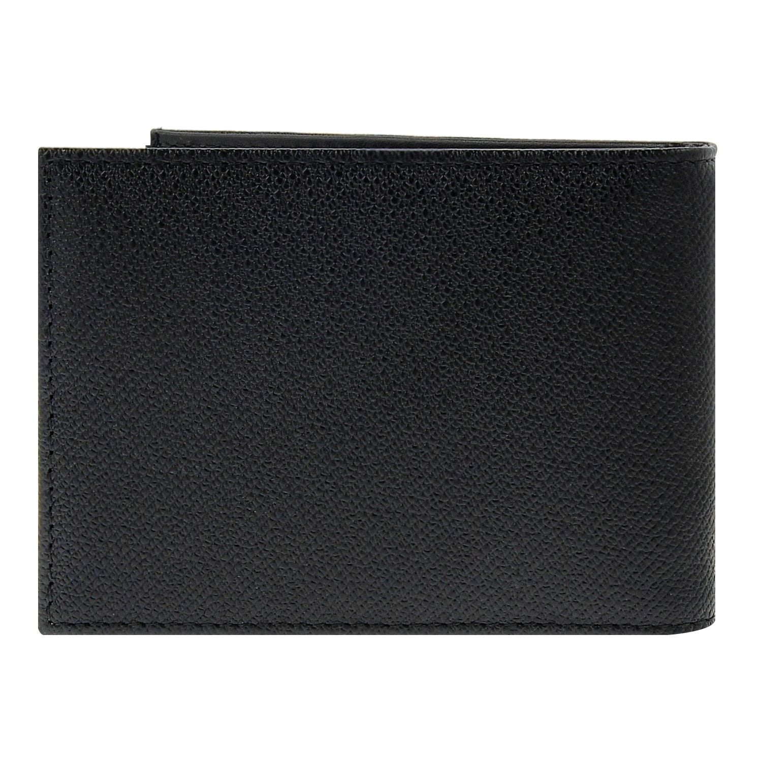 Crossing Elite Slim Leather Wallet With Coin Pocket [5 Card Slots] RFID - Black