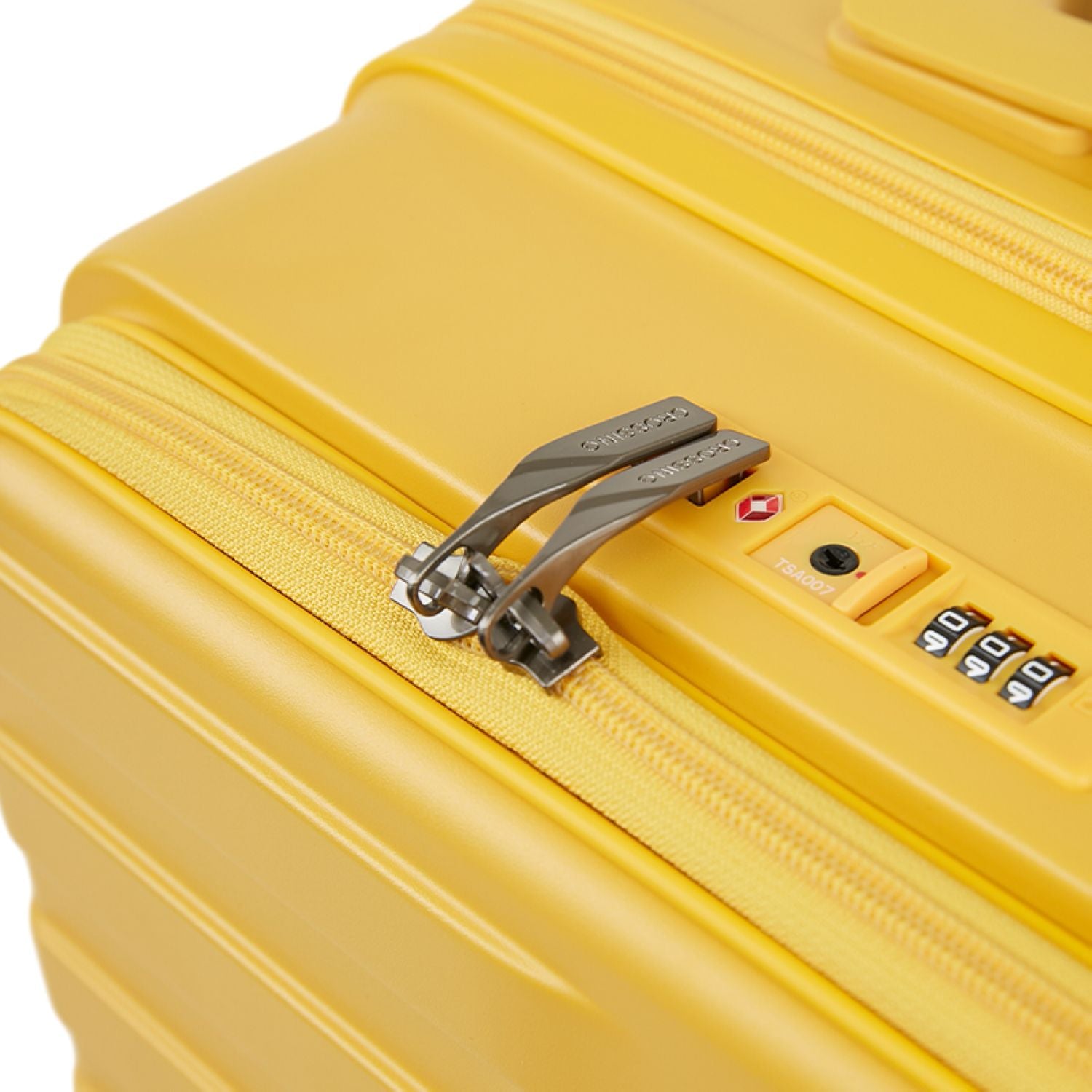 Crossing Groov Pc Trunk 28" Large Luggage With Front Access Opening - Yellow