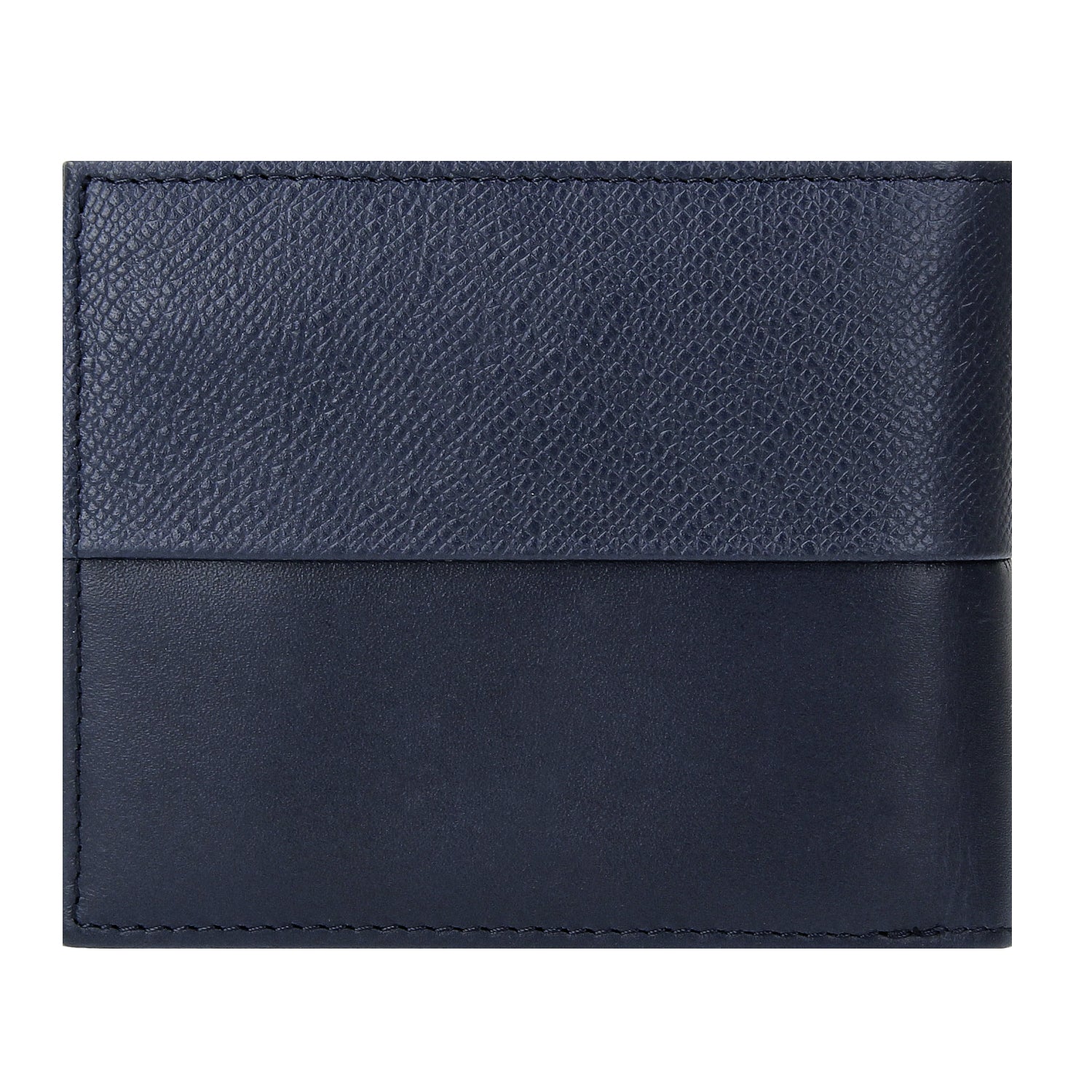 Crossing Infinite Bi-Fold Leather Wallet With Window And Coin Pocket RFID - Blue