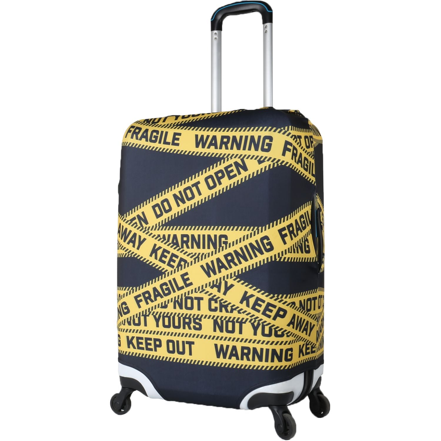 Crossing Luggage Cover Medium V3 (23"-25") - Caution Tapes