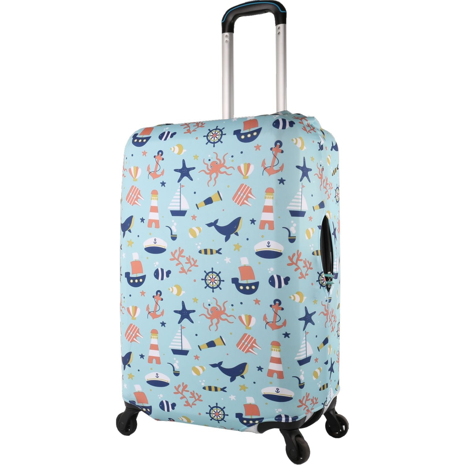 Crossing Luggage Cover Large - Marine (26"-28")