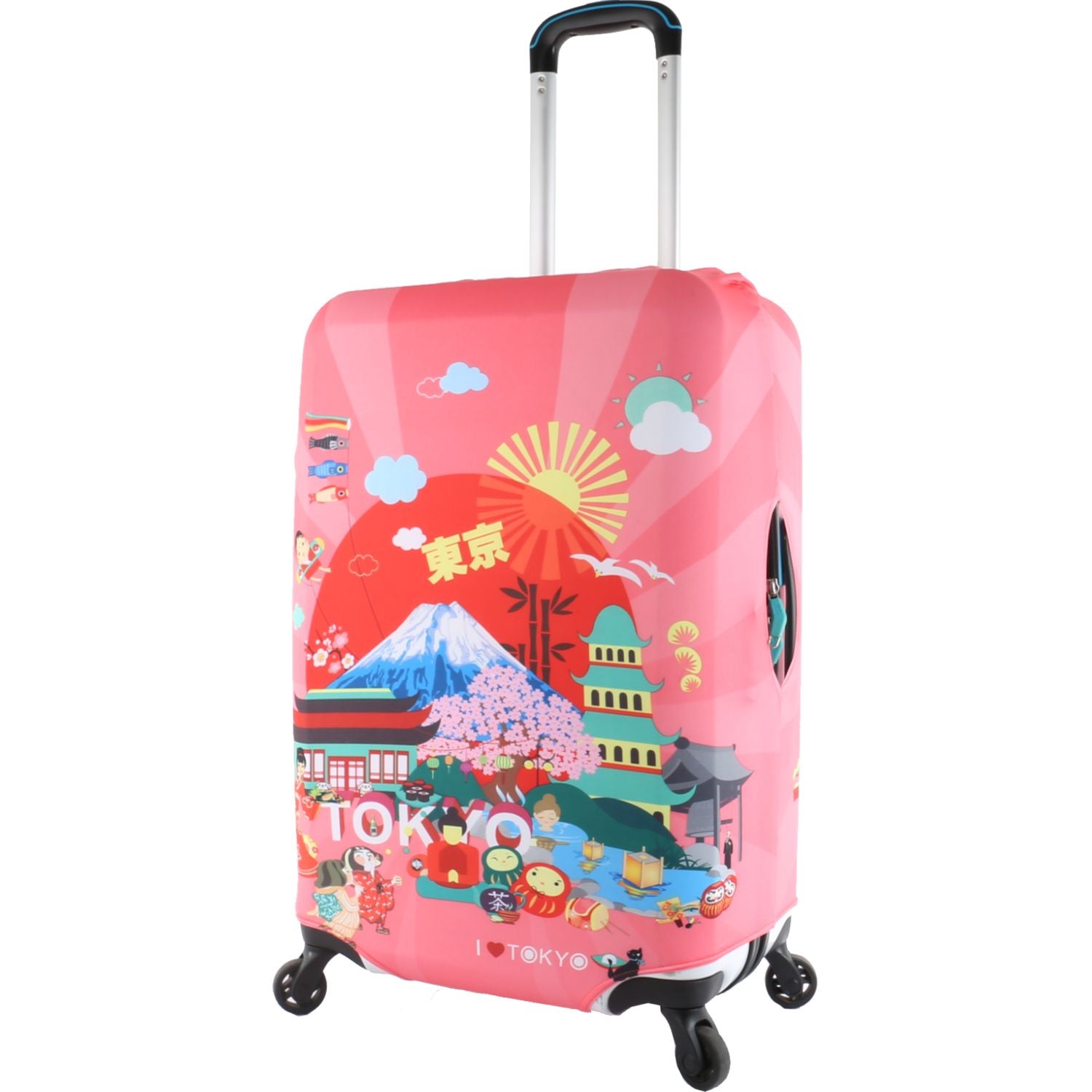 Crossing Luggage Cover Small - Tokyo (18"- 21")