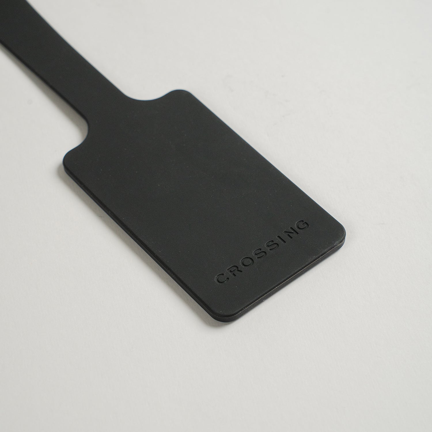 Crossing Luggage Tag - Black