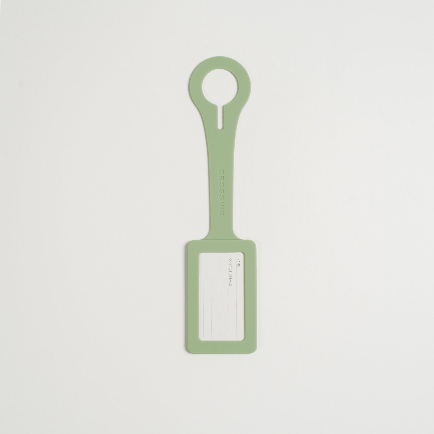 Crossing Luggage Tag - Jade