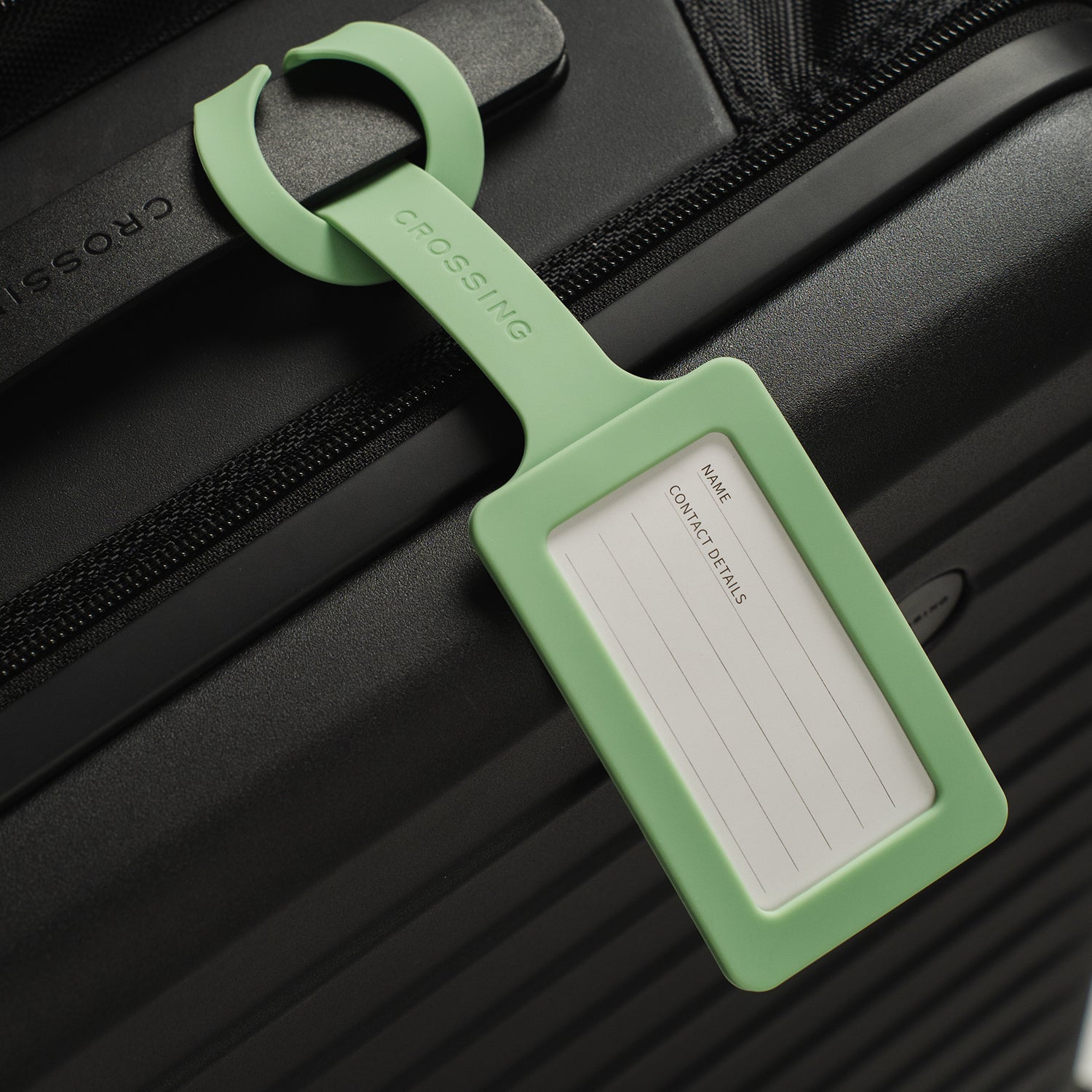 Crossing Luggage Tag - Jade