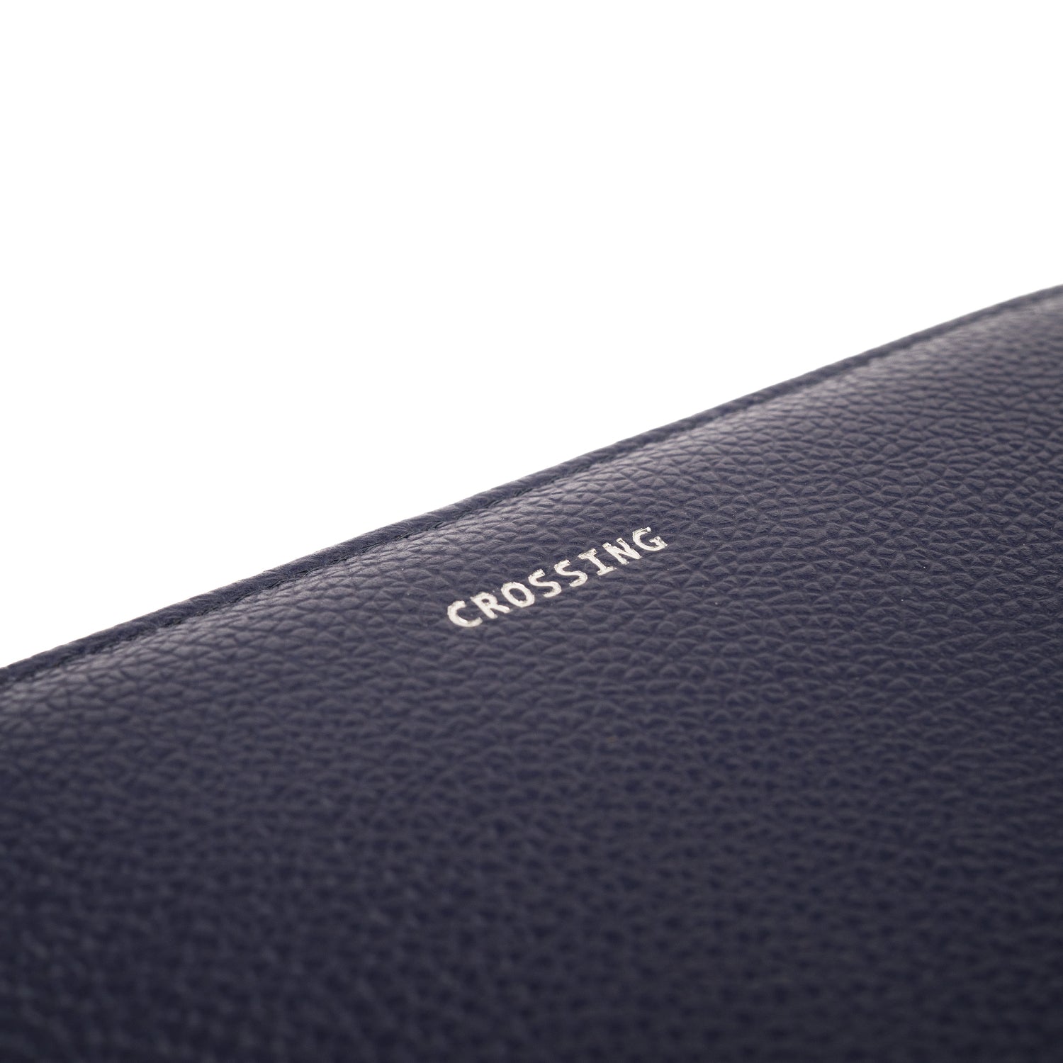 Crossing Milano Long Zip Wallet RFID - Barcoss Navy