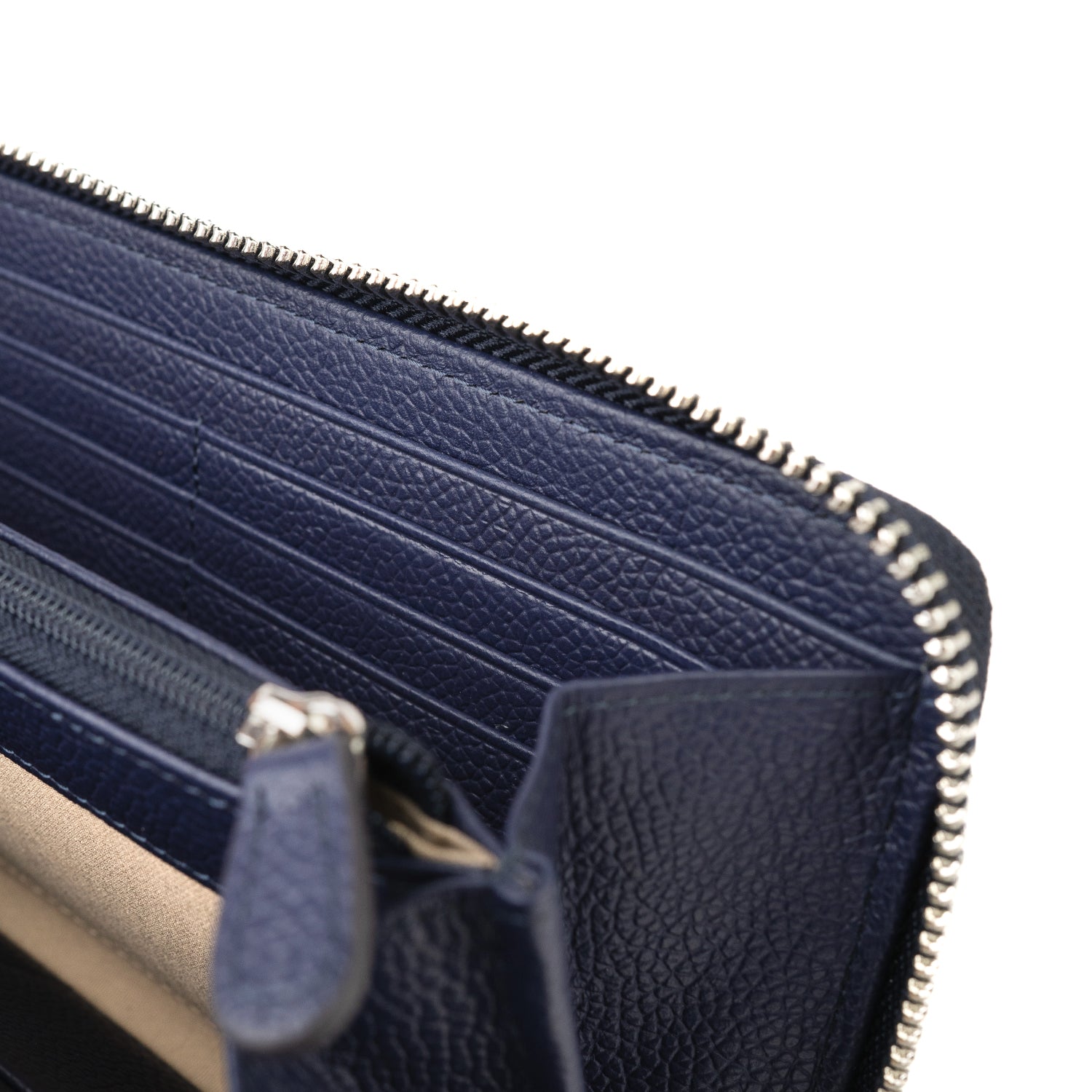 Crossing Milano Long Zip Wallet RFID - Barcoss Navy