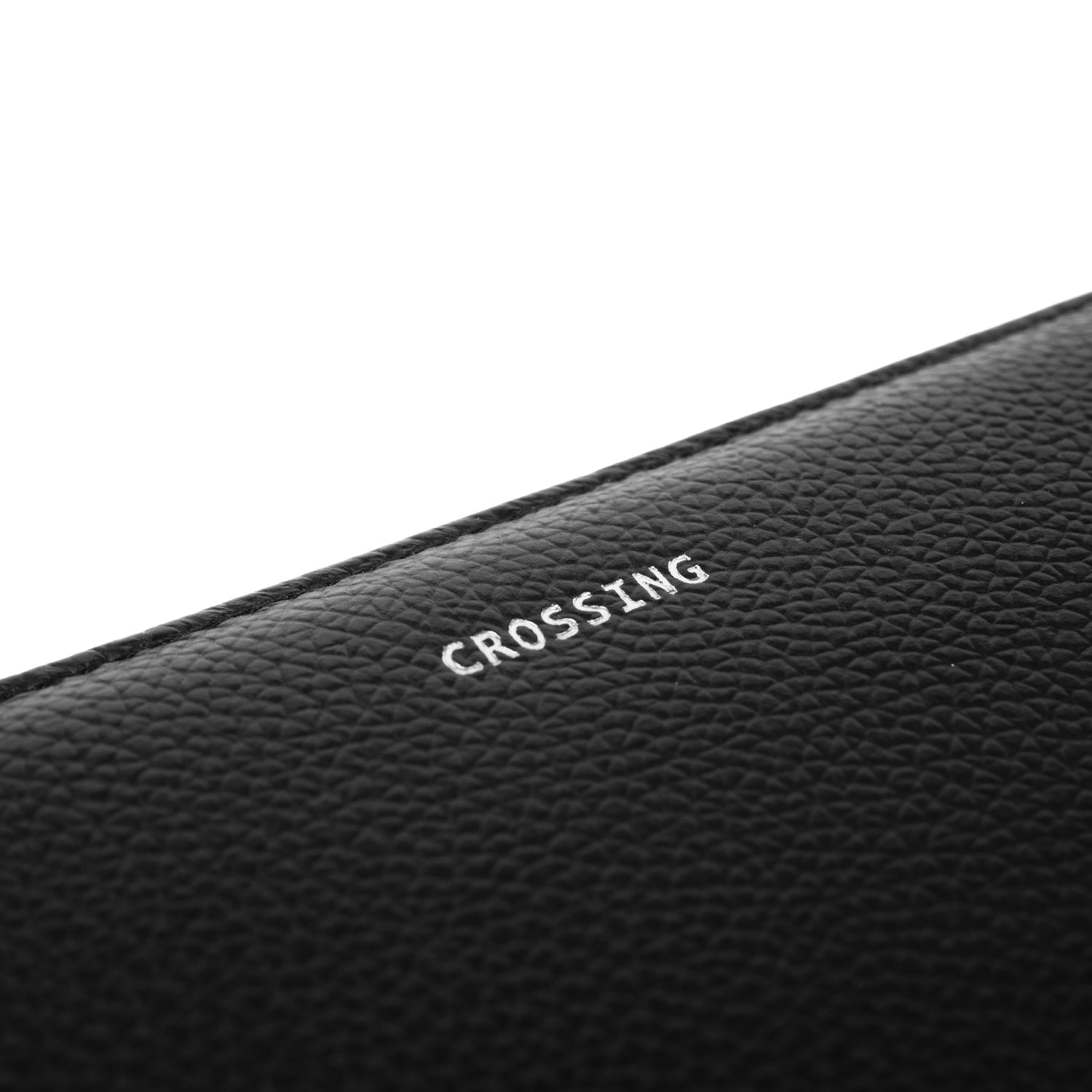 Crossing Milano Long Zip Wallet RFID - Black