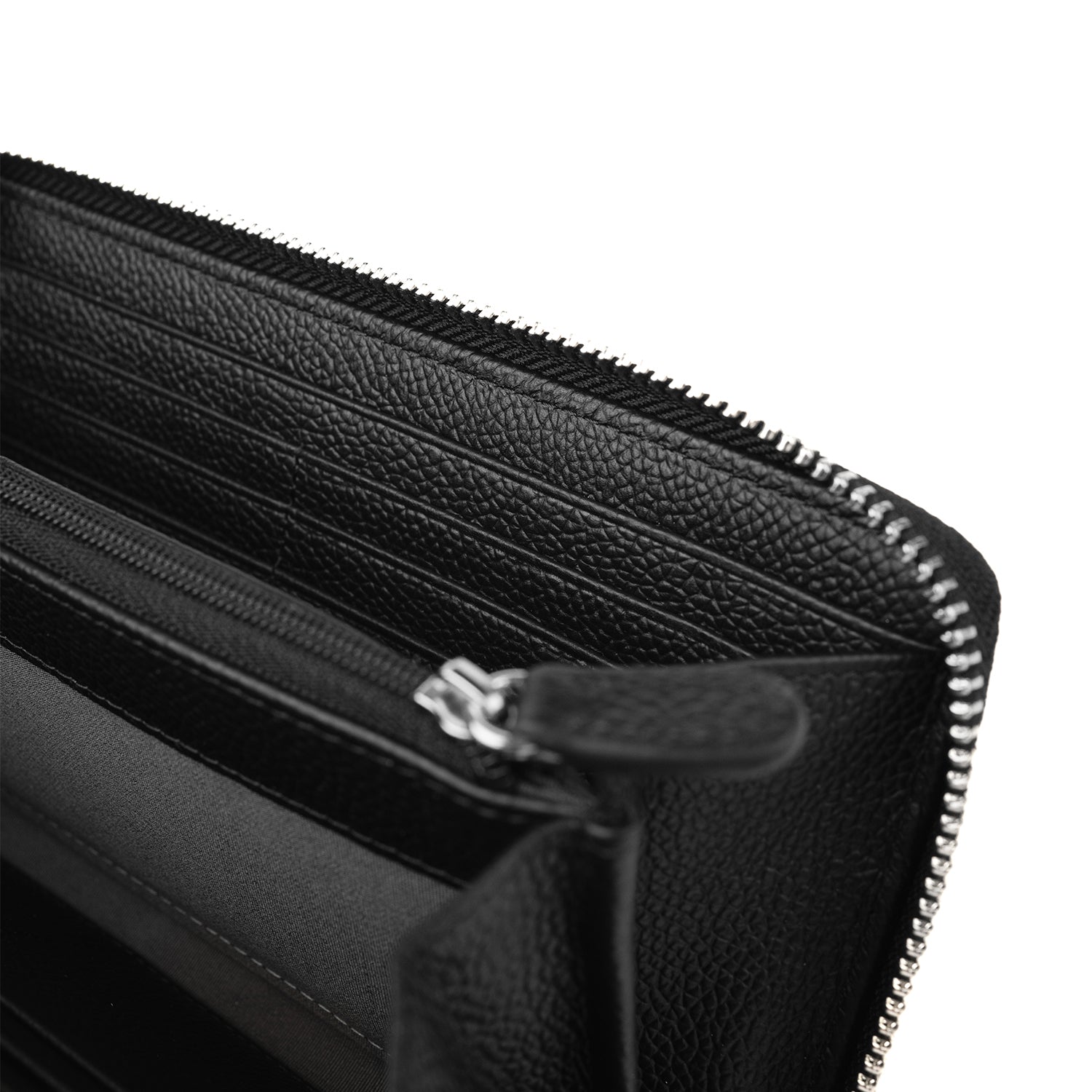 Crossing Milano Long Zip Wallet RFID - Black