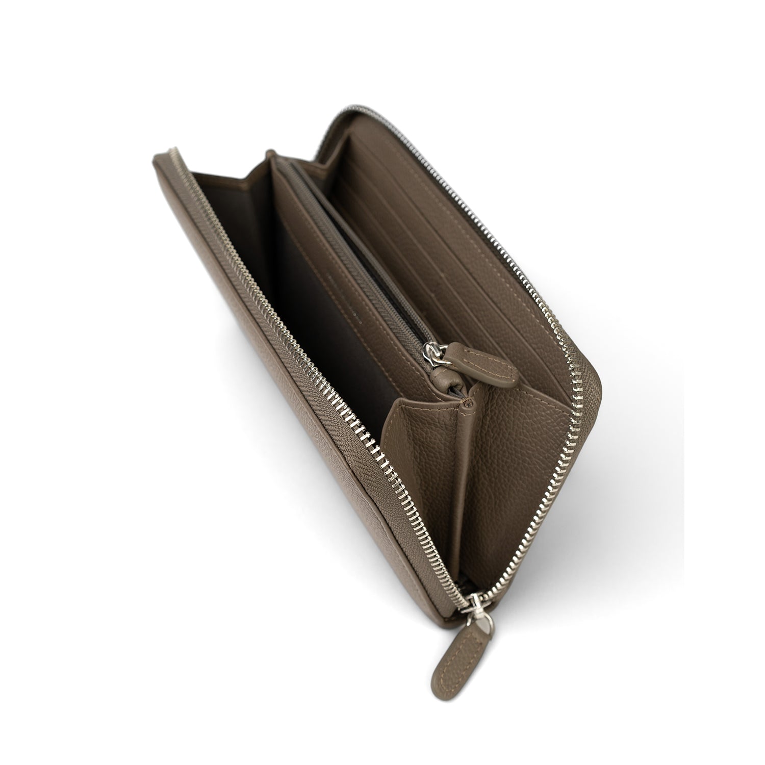 Crossing Milano Long Zip Wallet RFID - Dark Khaki