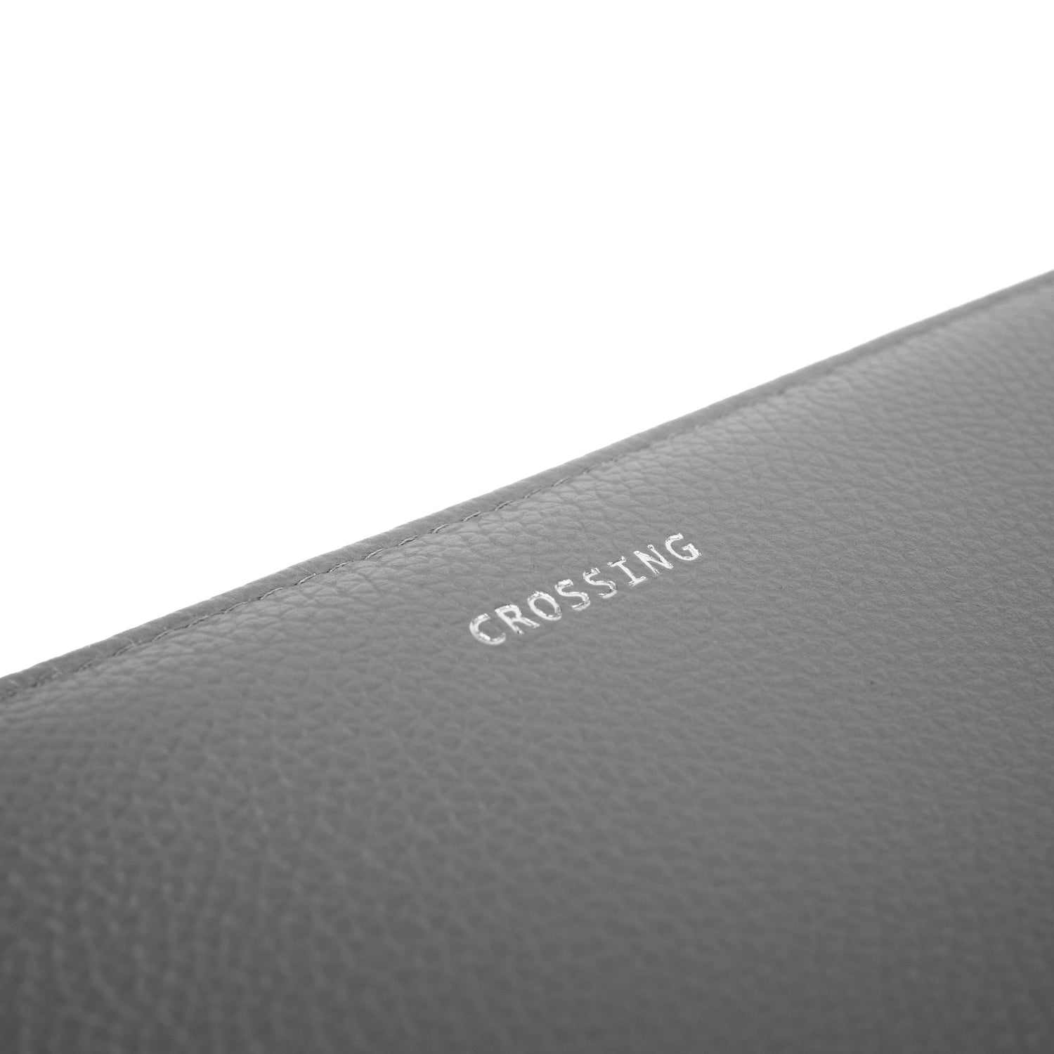 Crossing Milano Long Zip Wallet RFID - Grey