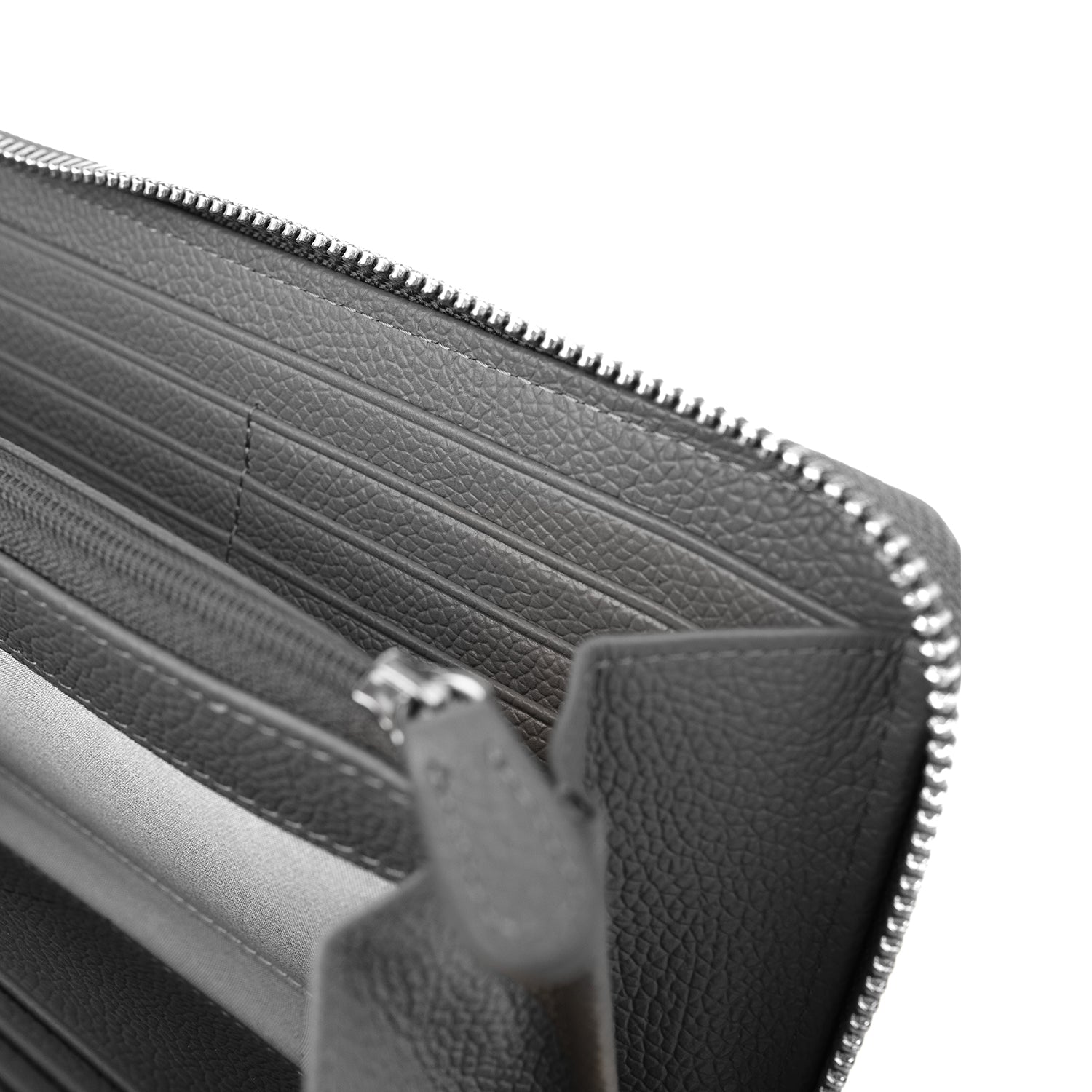 Crossing Milano Long Zip Wallet RFID - Grey