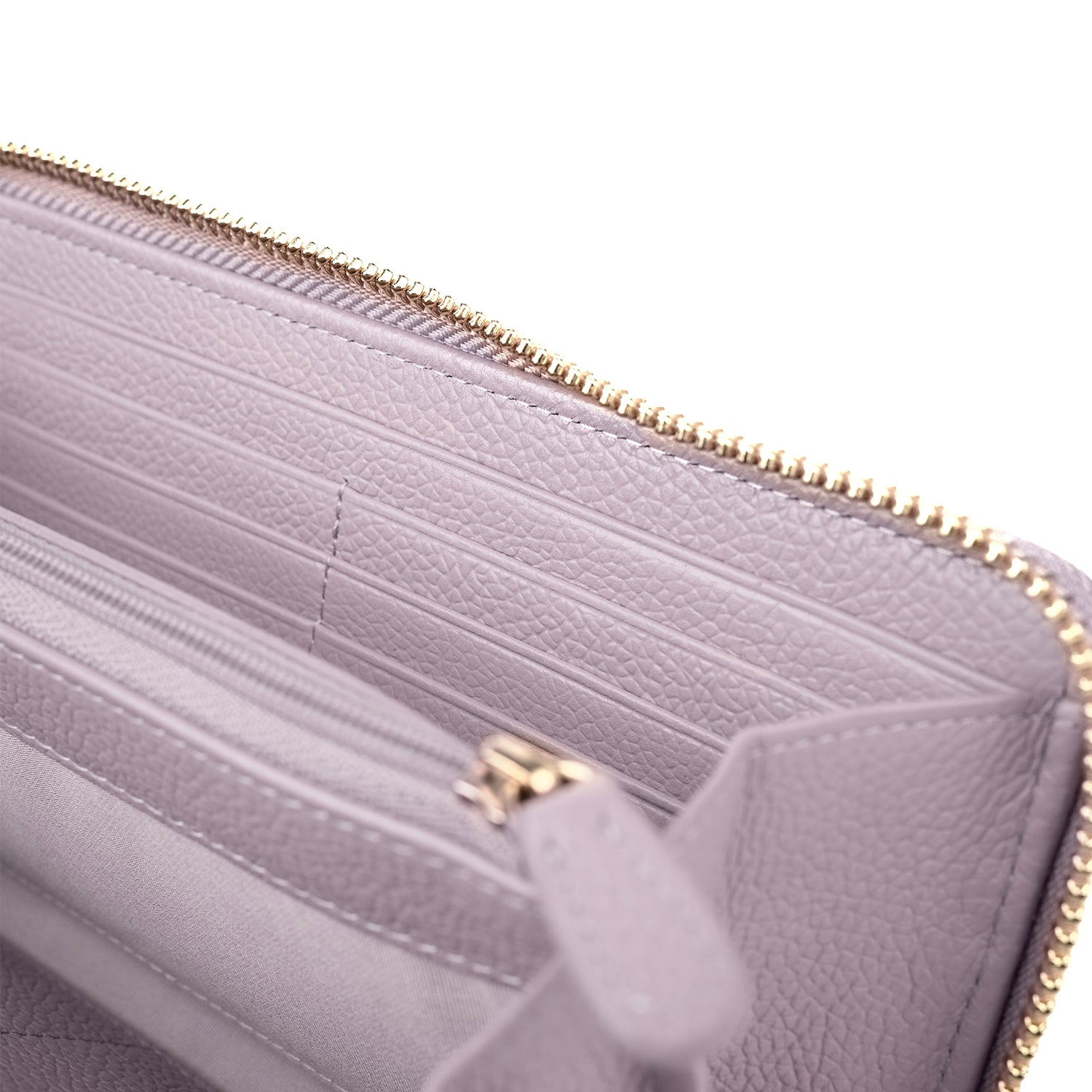 Crossing Milano Long Zip Wallet RFID - Lavender