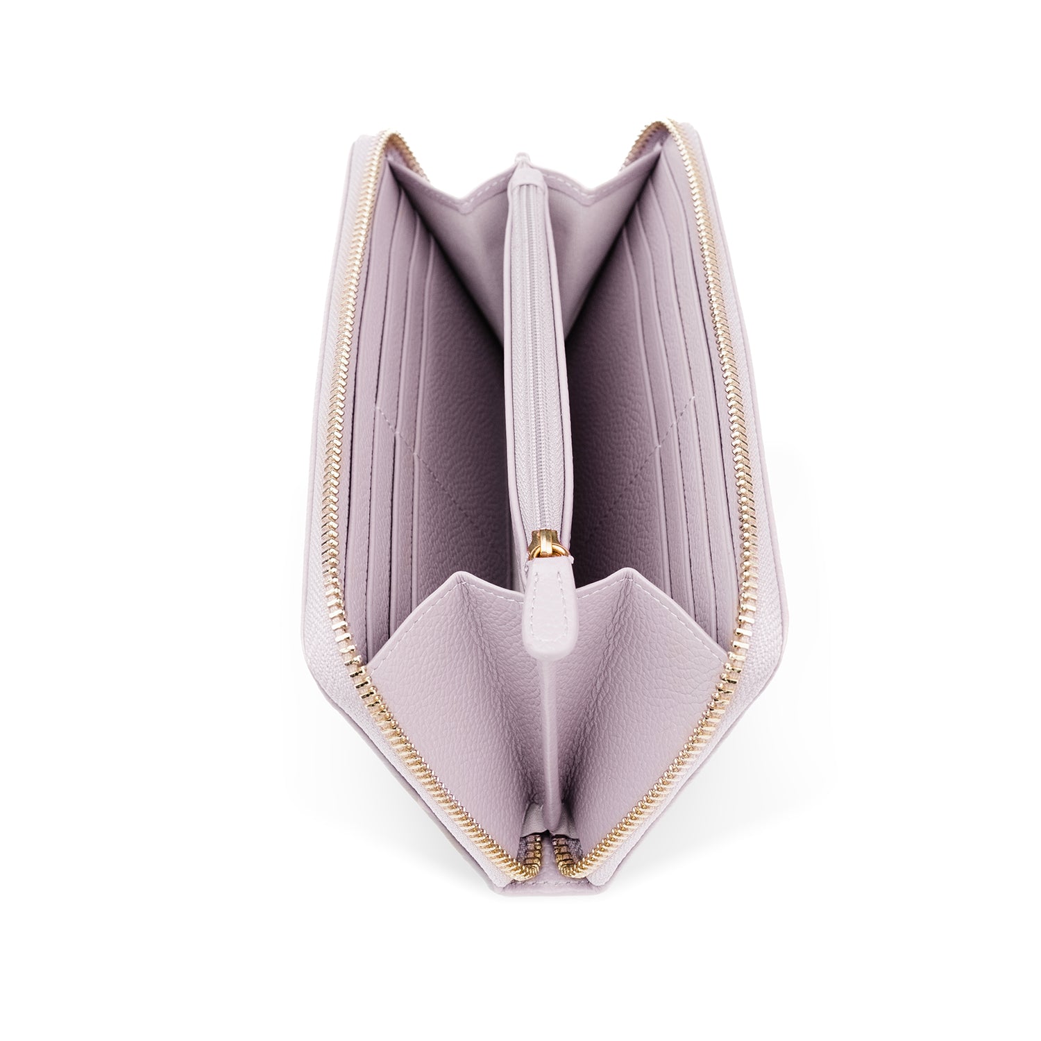 Crossing Milano Long Zip Wallet RFID - Lavender