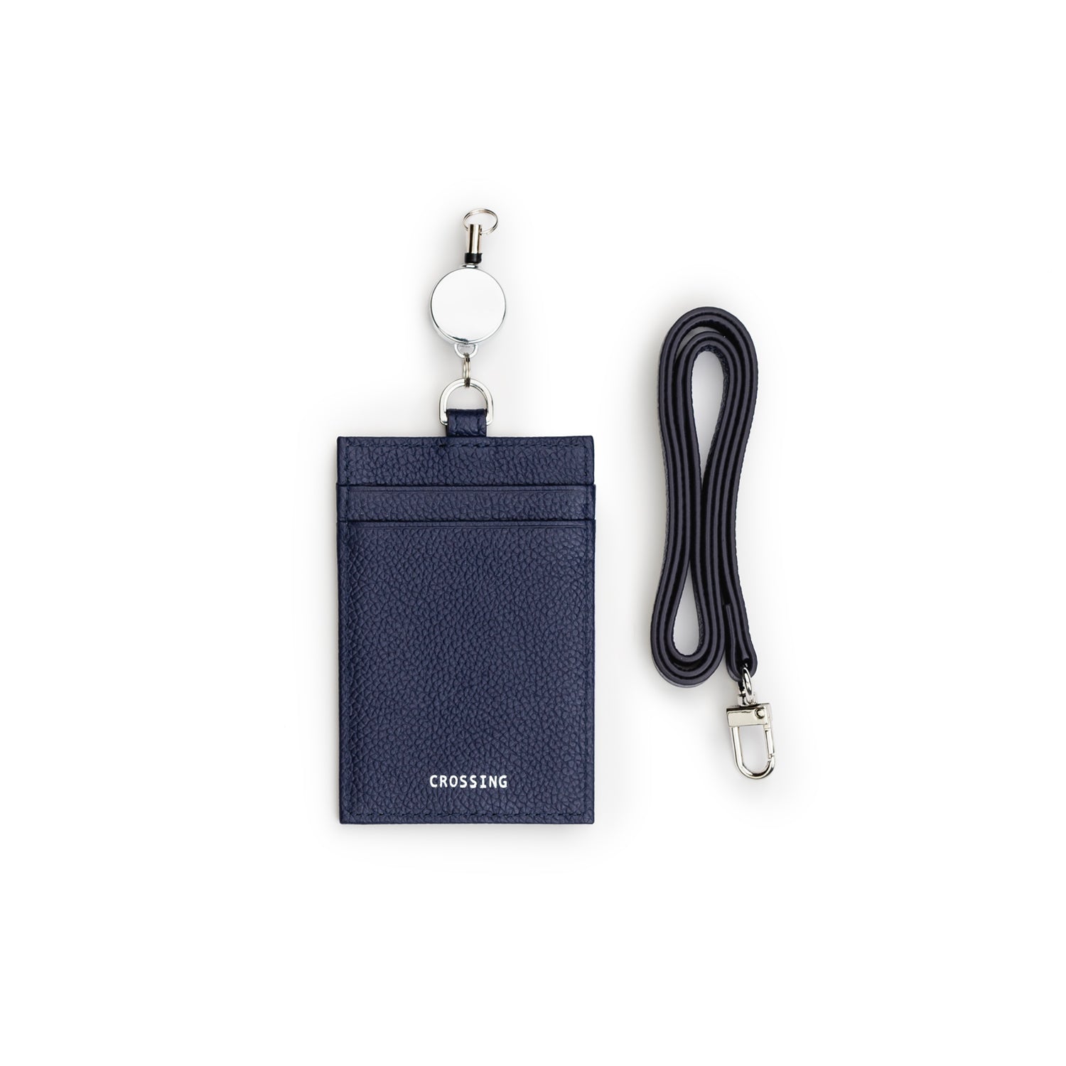 Crossing Milano Retractable Lanyard - Barcoss Navy
