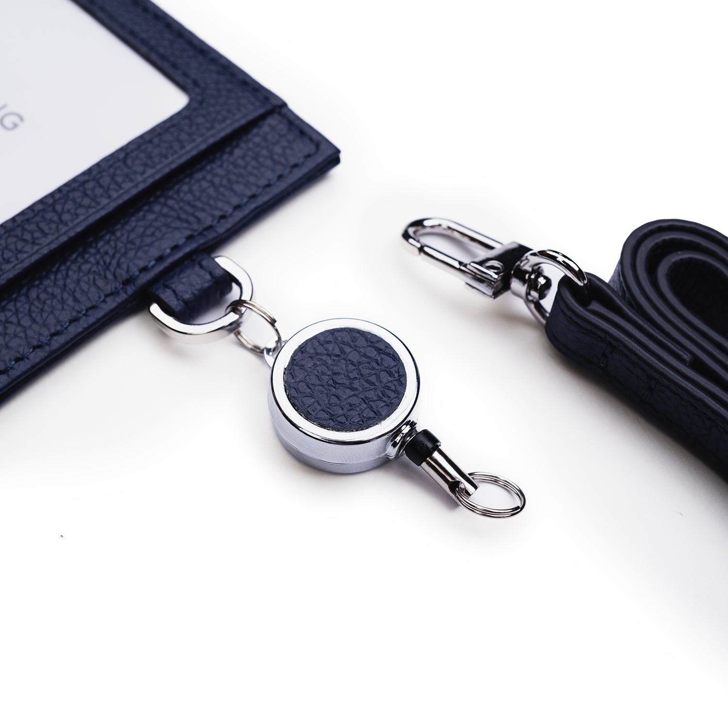 Crossing Milano Retractable Lanyard - Barcoss Navy