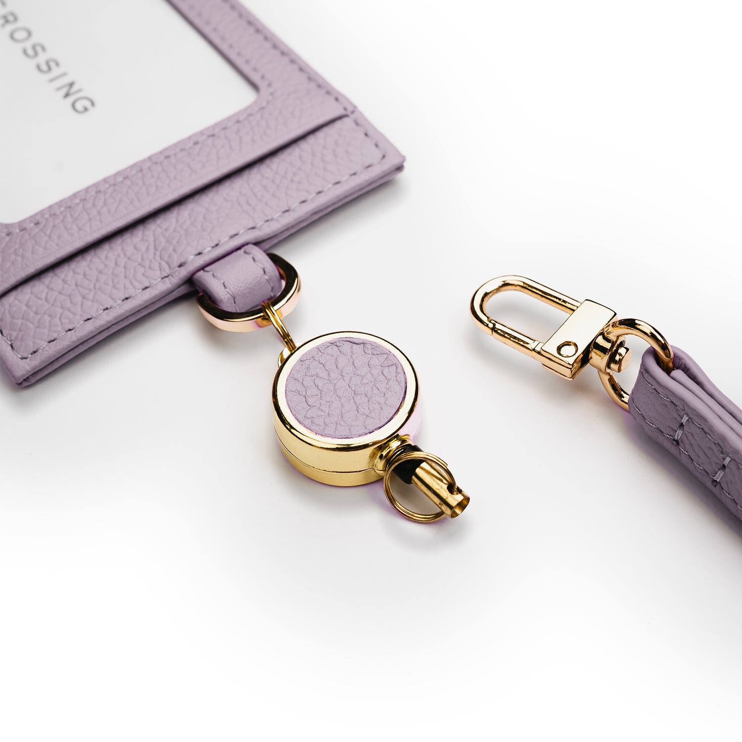 Crossing Milano Retractable Lanyard - Lavender