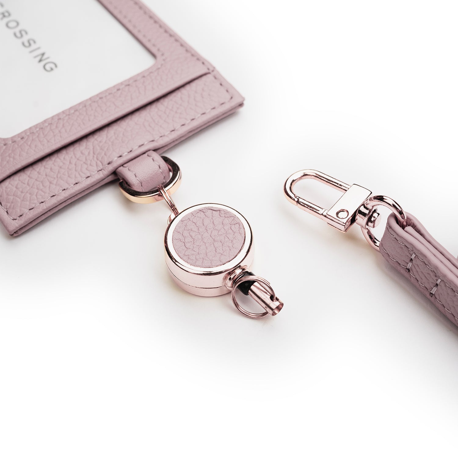 Crossing Milano Retractable Lanyard - Rosie