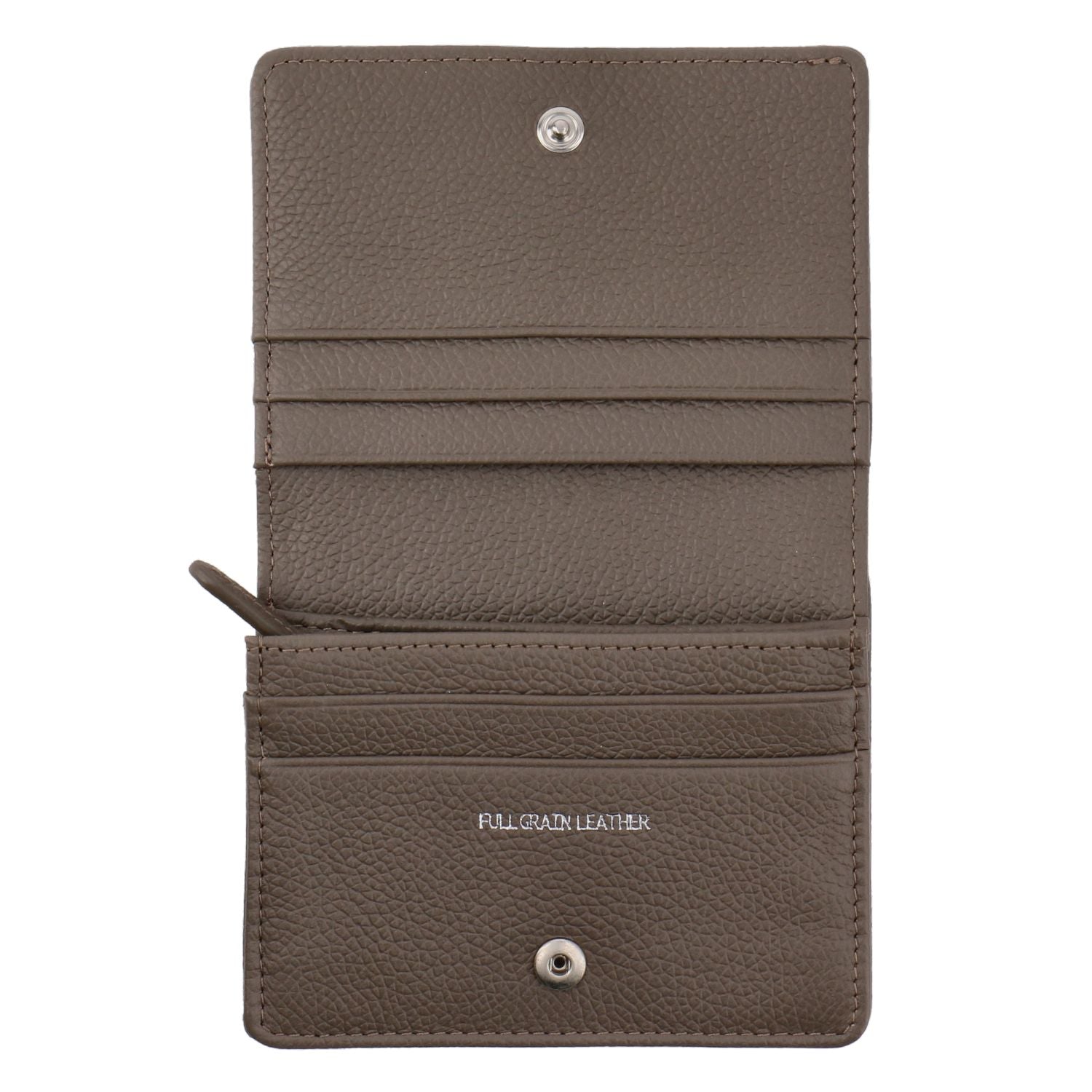 Crossing Milano Small Gusset Wallet Rfid - Dark Khaki