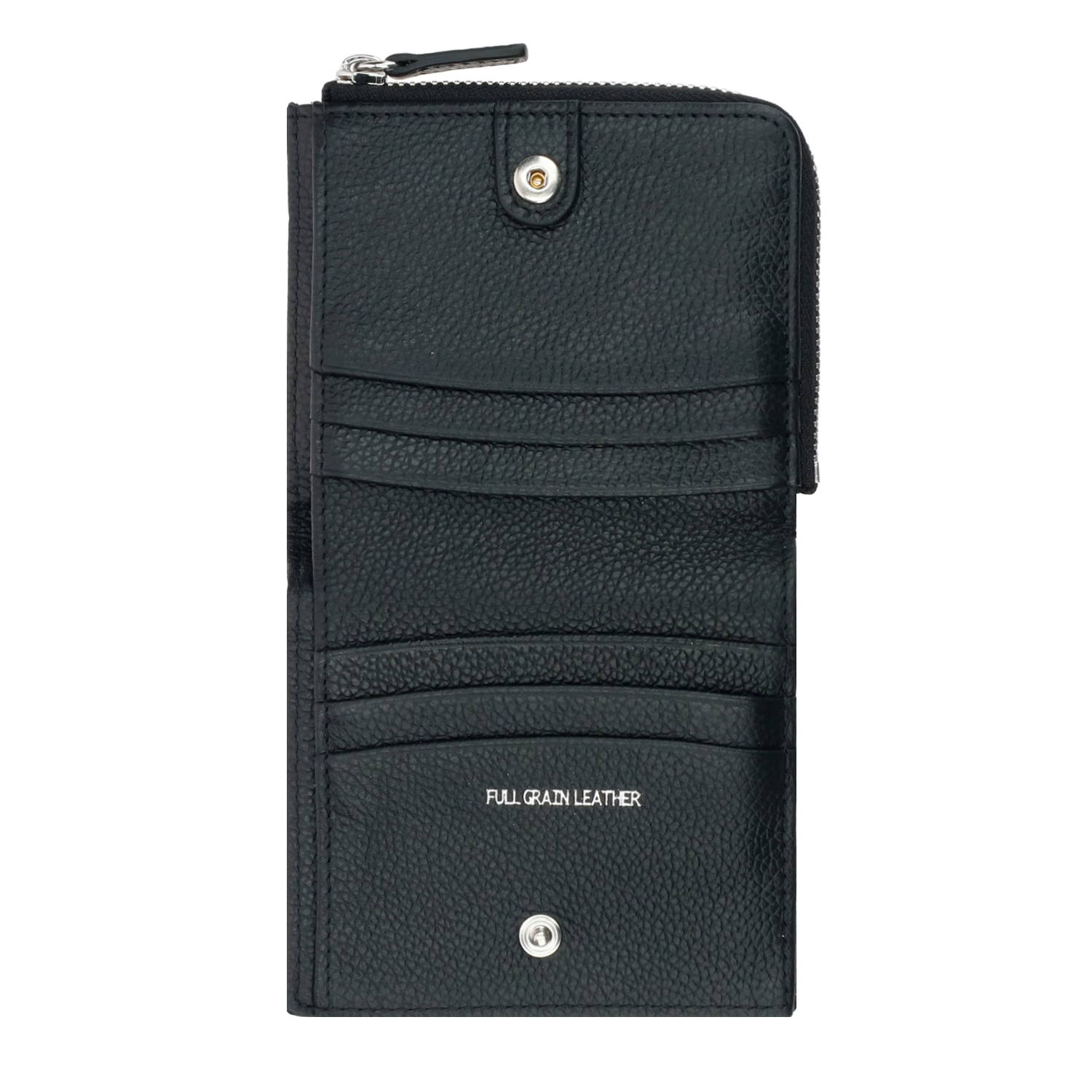Crossing Milano Small Zip Wallet Rfid - Black