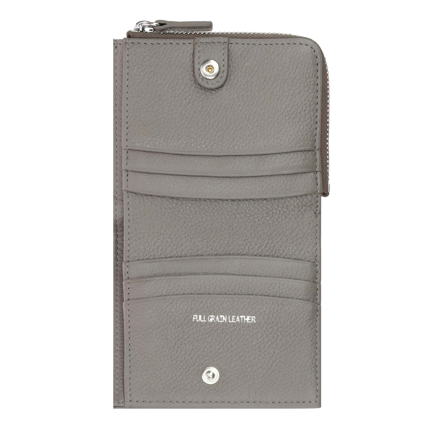 Crossing Milano Small Zip Wallet Rfid - Grey