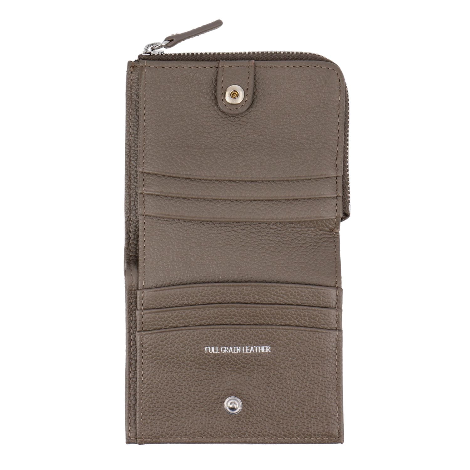 Crossing Milano Small Zip Wallet Rfid - Dark Khaki