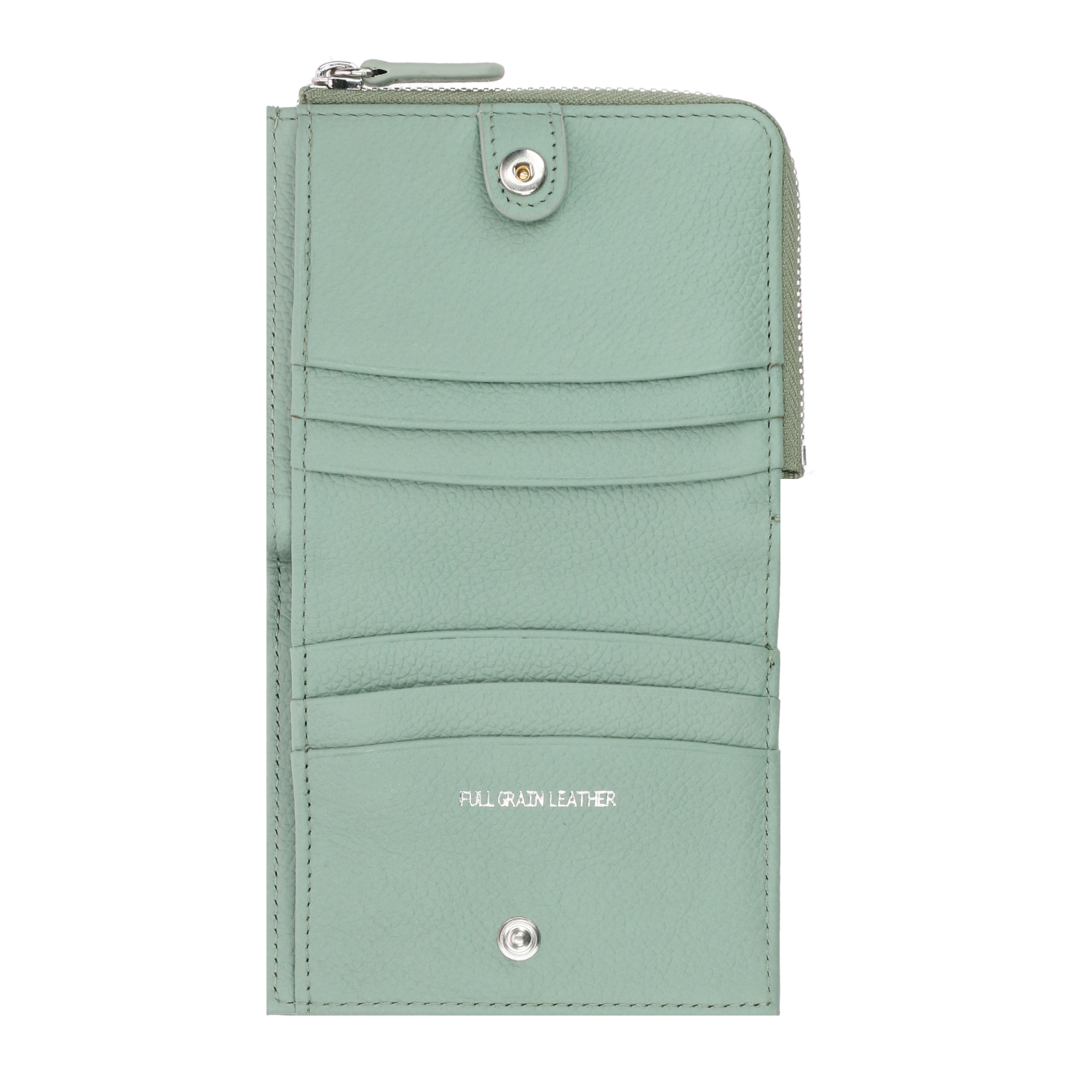 Crossing Milano Small Zip Wallet Rfid - Sage