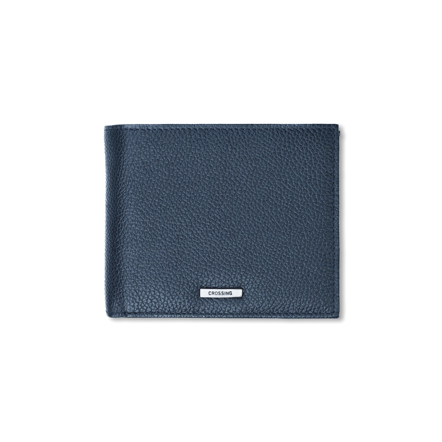 Crossing Milano Voyager Bi-Fold Wallet Window and Coin Pouch RFID - Dark Navy