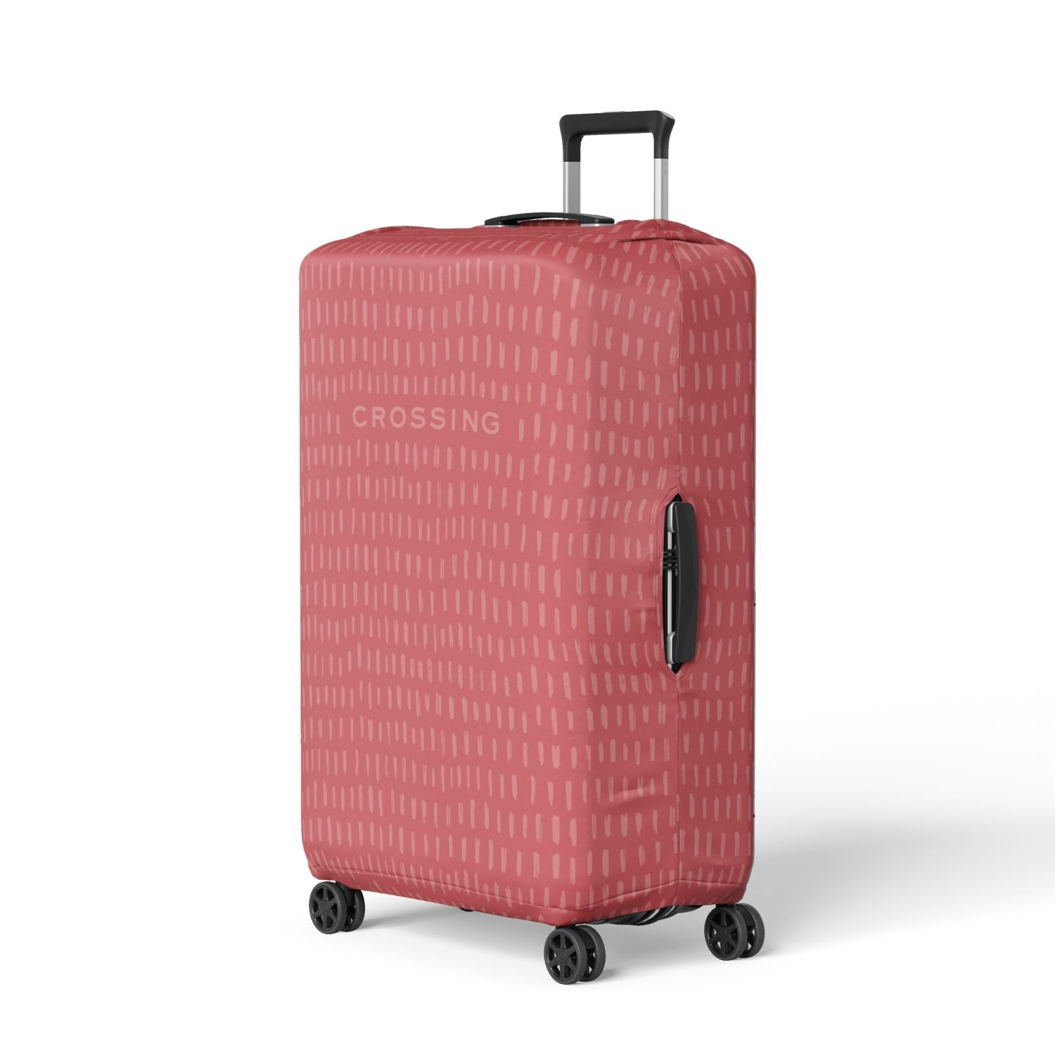 Crossing Stroke Series Luggage Cover L (27'-30') - Crimson