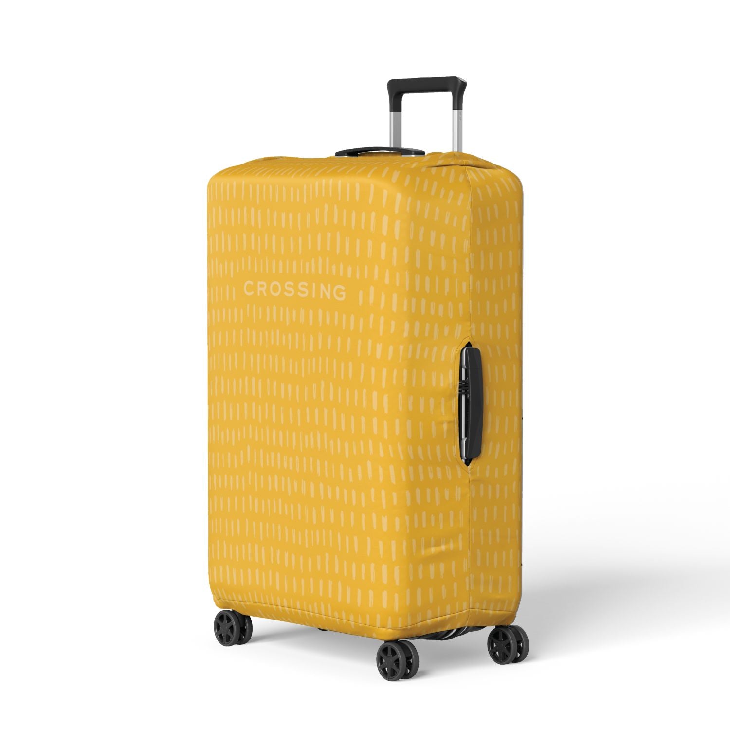 Crossing Stroke Series Luggage Cover L (27'-30') - Tuscany Yellow