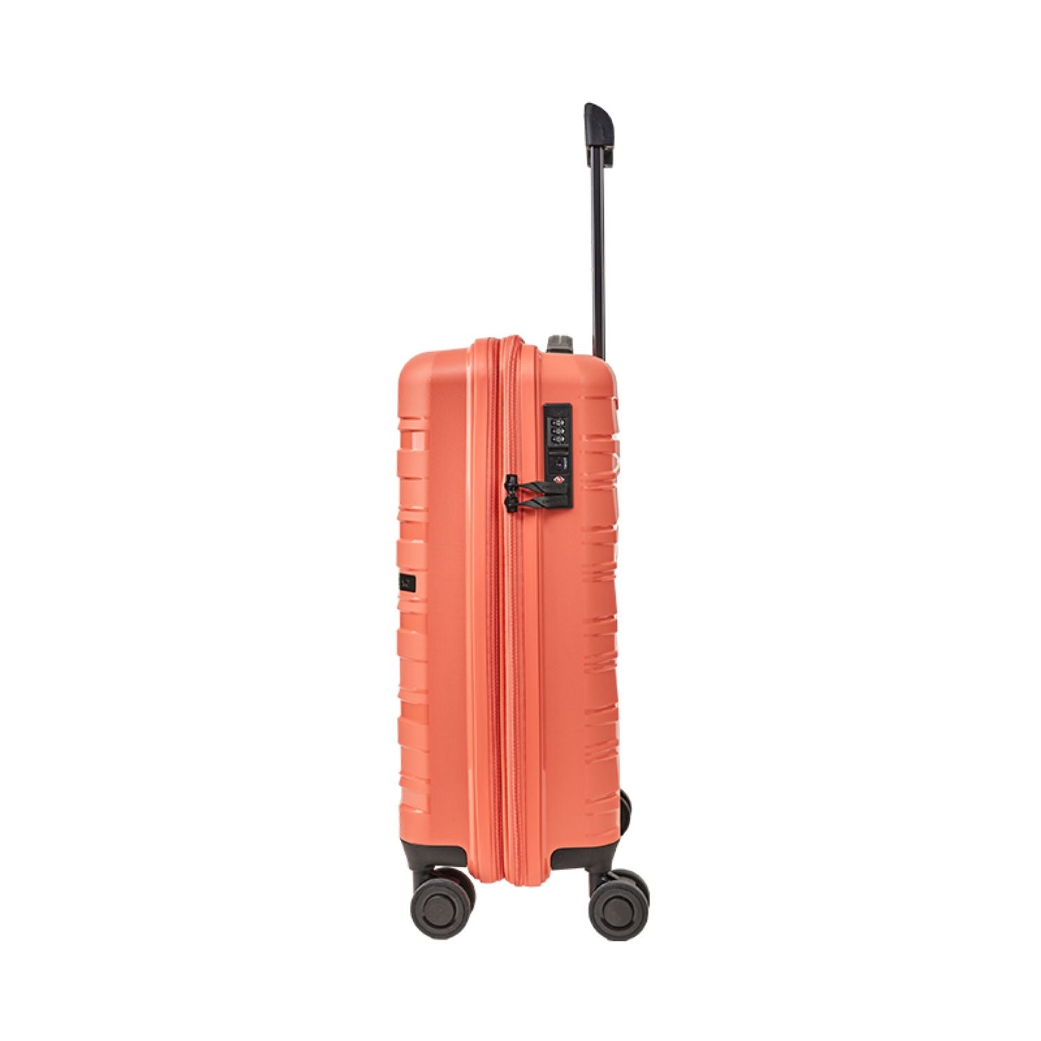 Crossing Supra Polypropylene Expandable 20" Carry On Luggage Spinner - Tangerine Red