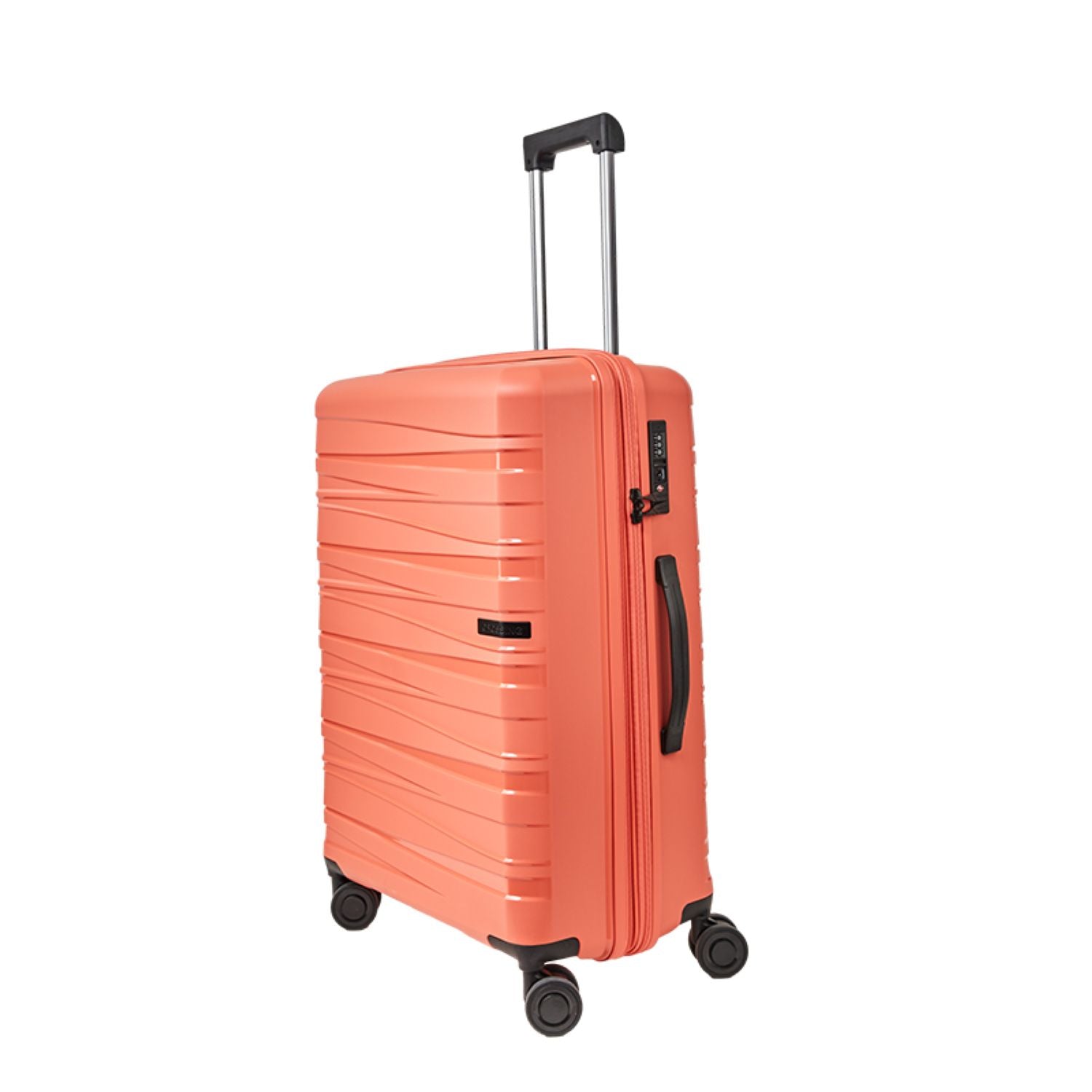 Crossing Supra Polypropylene Expandable 24" Medium Luggage Spinner - Tangerine Red