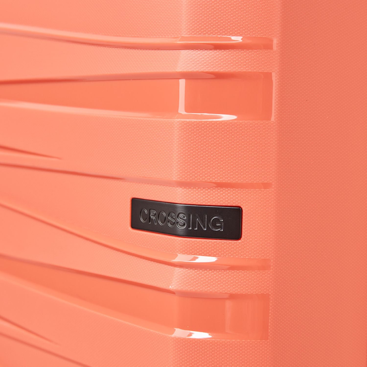 Crossing Supra Polypropylene Expandable 24" Medium Luggage Spinner - Tangerine Red