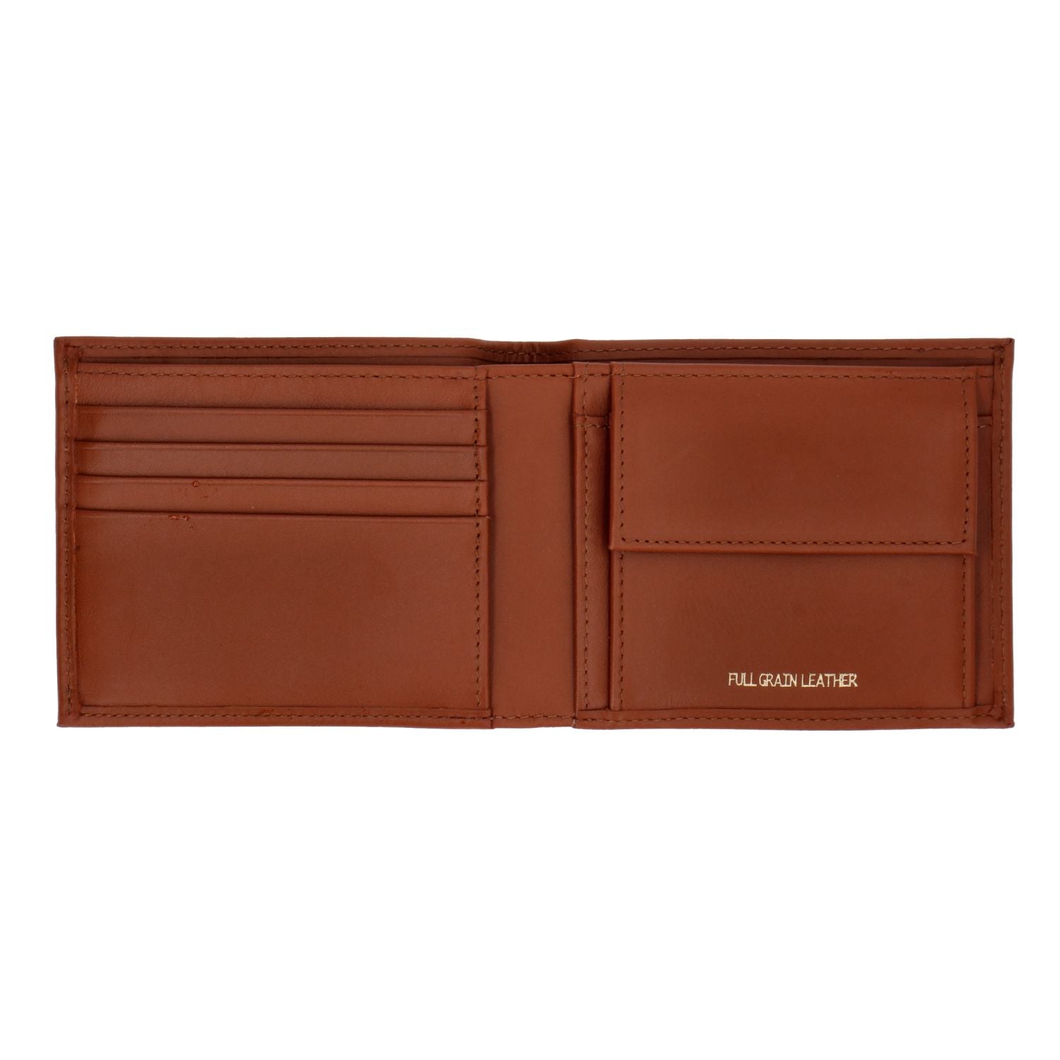 Crossing Sydney Bi-Fold Leather Wallet [12 Card Slots] Rfid - Gingerbread