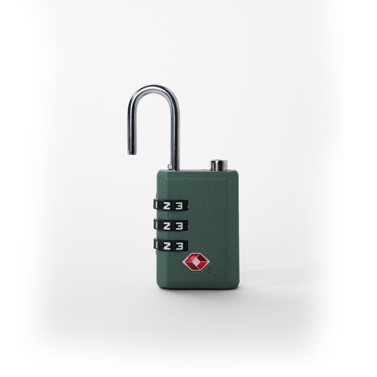 Crossing Ultra-Light TSA 3-Dial Travel Lock - Forest Green