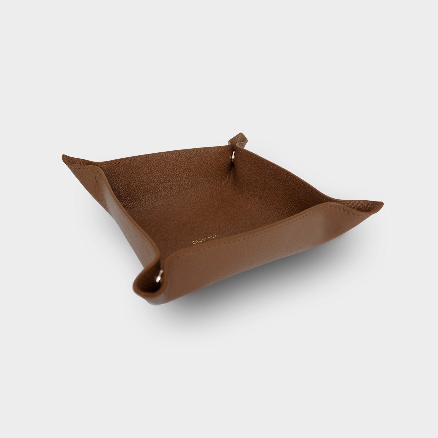 Crossing Valet Tray (Medium) - Barcoss Brown