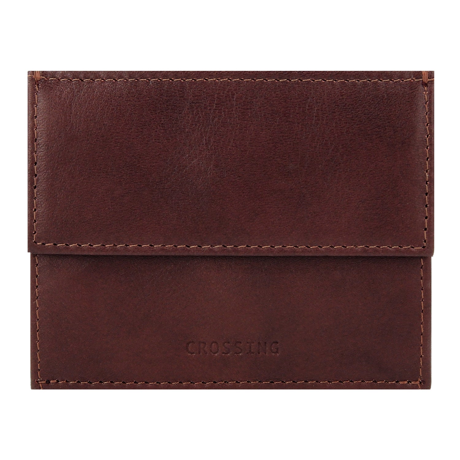 Crossing Vintage Leather Coin Pouch With Card Case - Kastine
