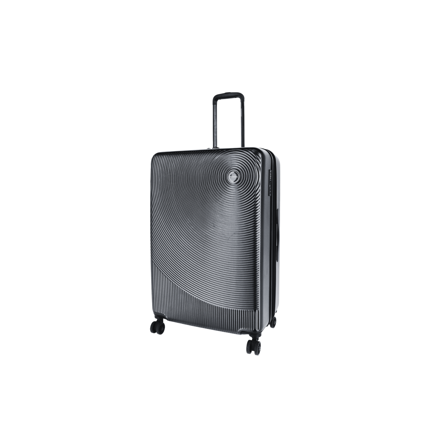 Crossing Wanderer Polycarbonate Expandable 24" Medium Luggage Spinner - Black
